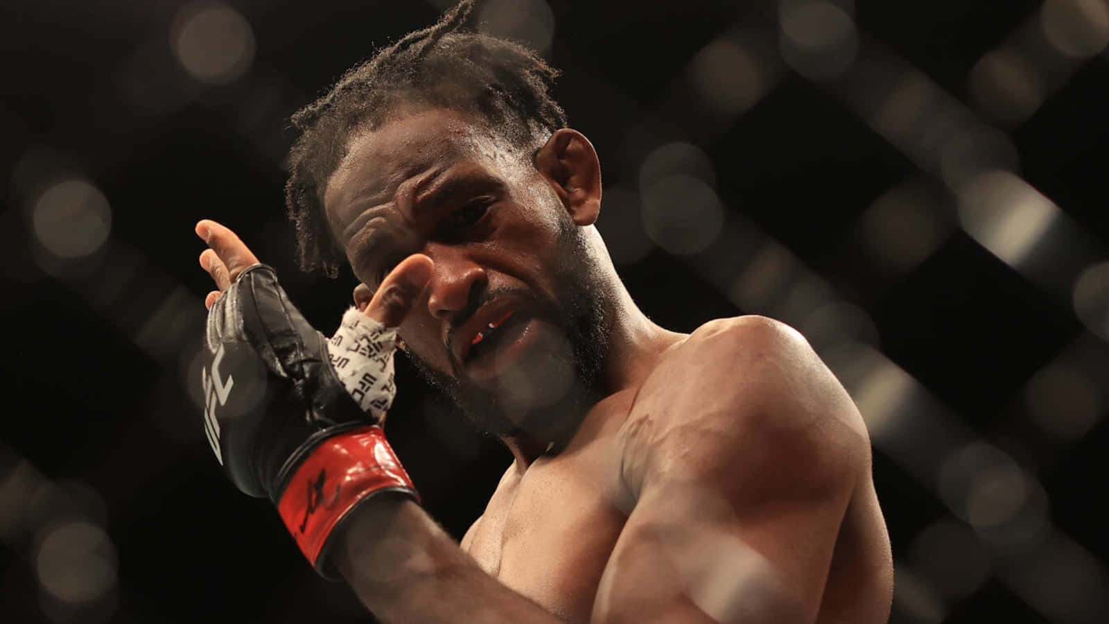 Neil Magny Glove Background