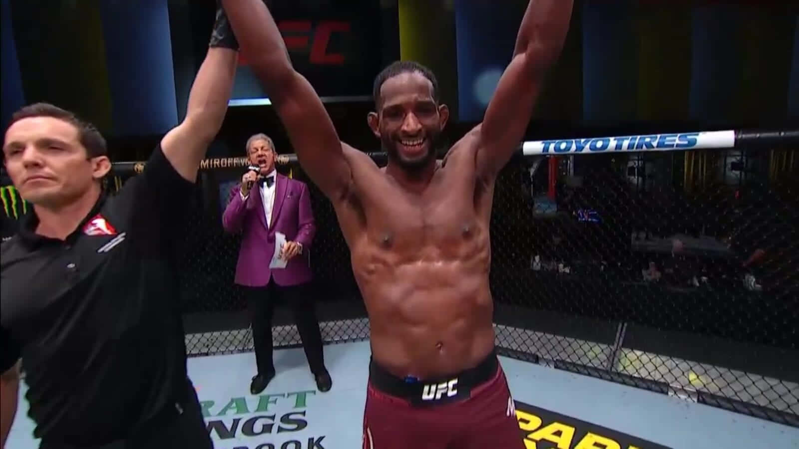 Neil Magny Winner Background