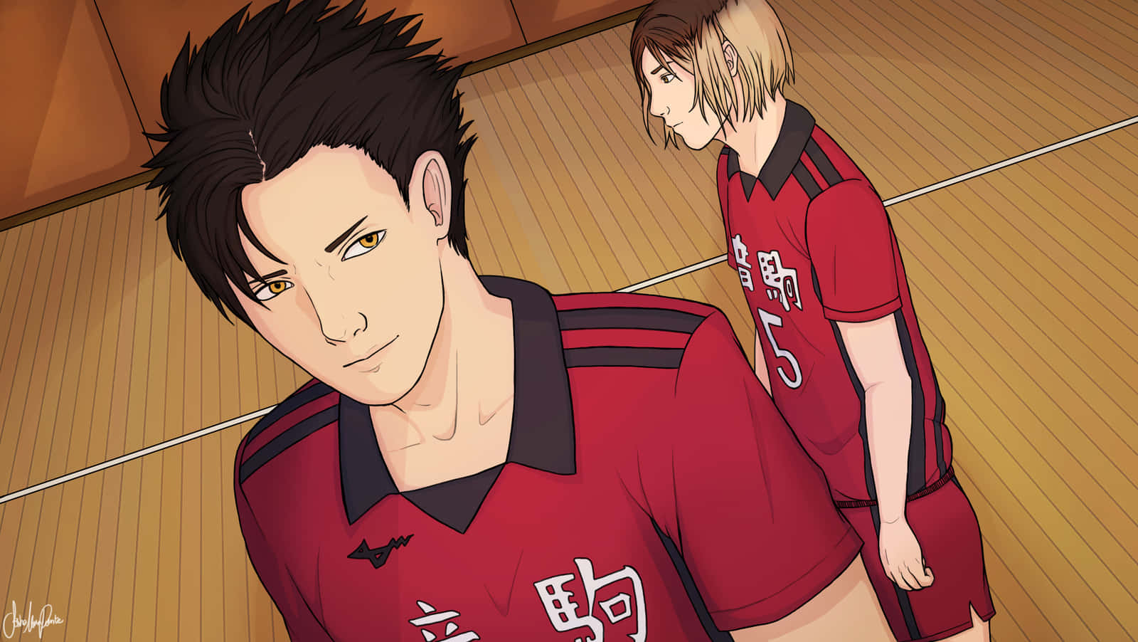 Nekoma’s High School Volleyball Team Background