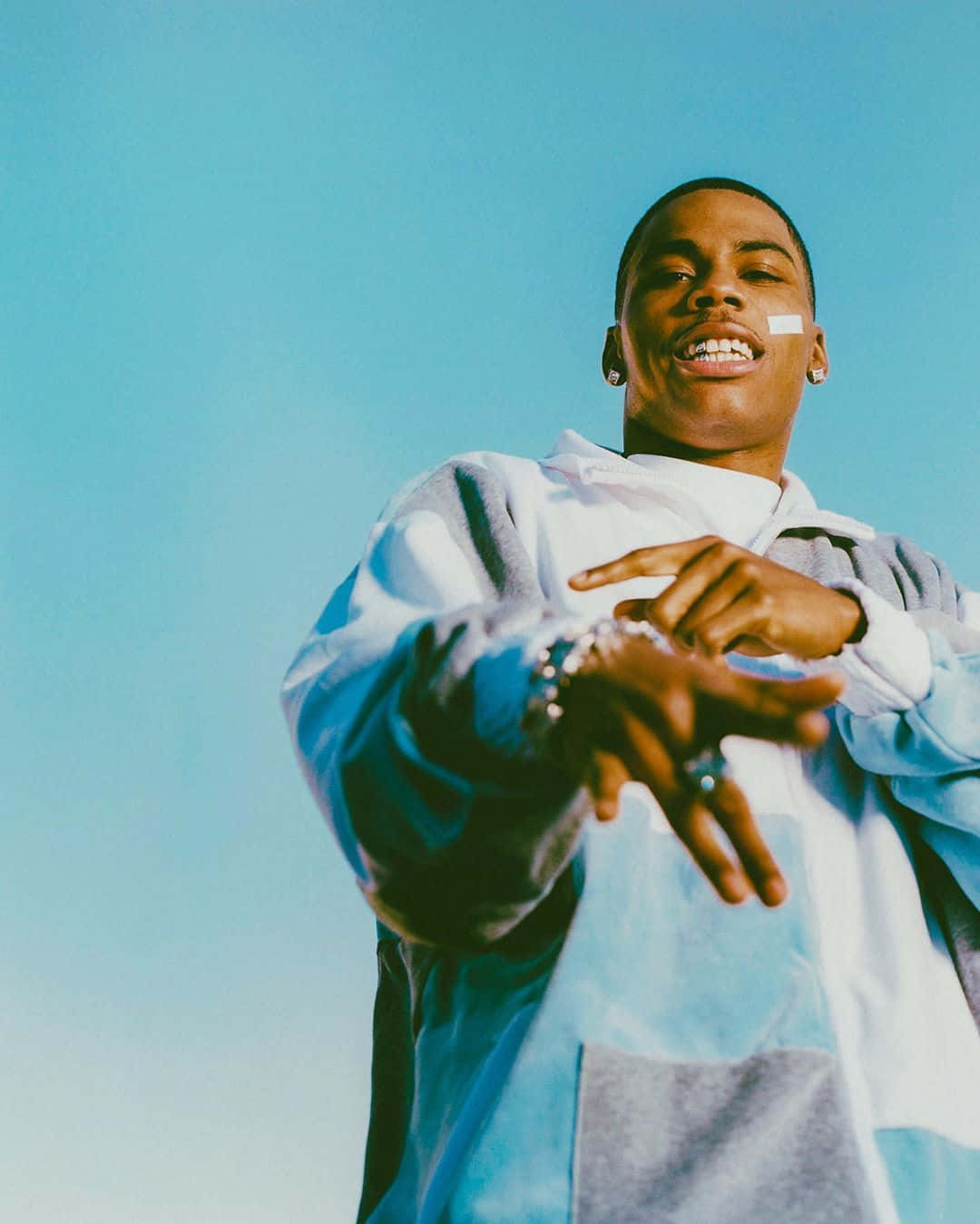 Nelly Performing On Stage