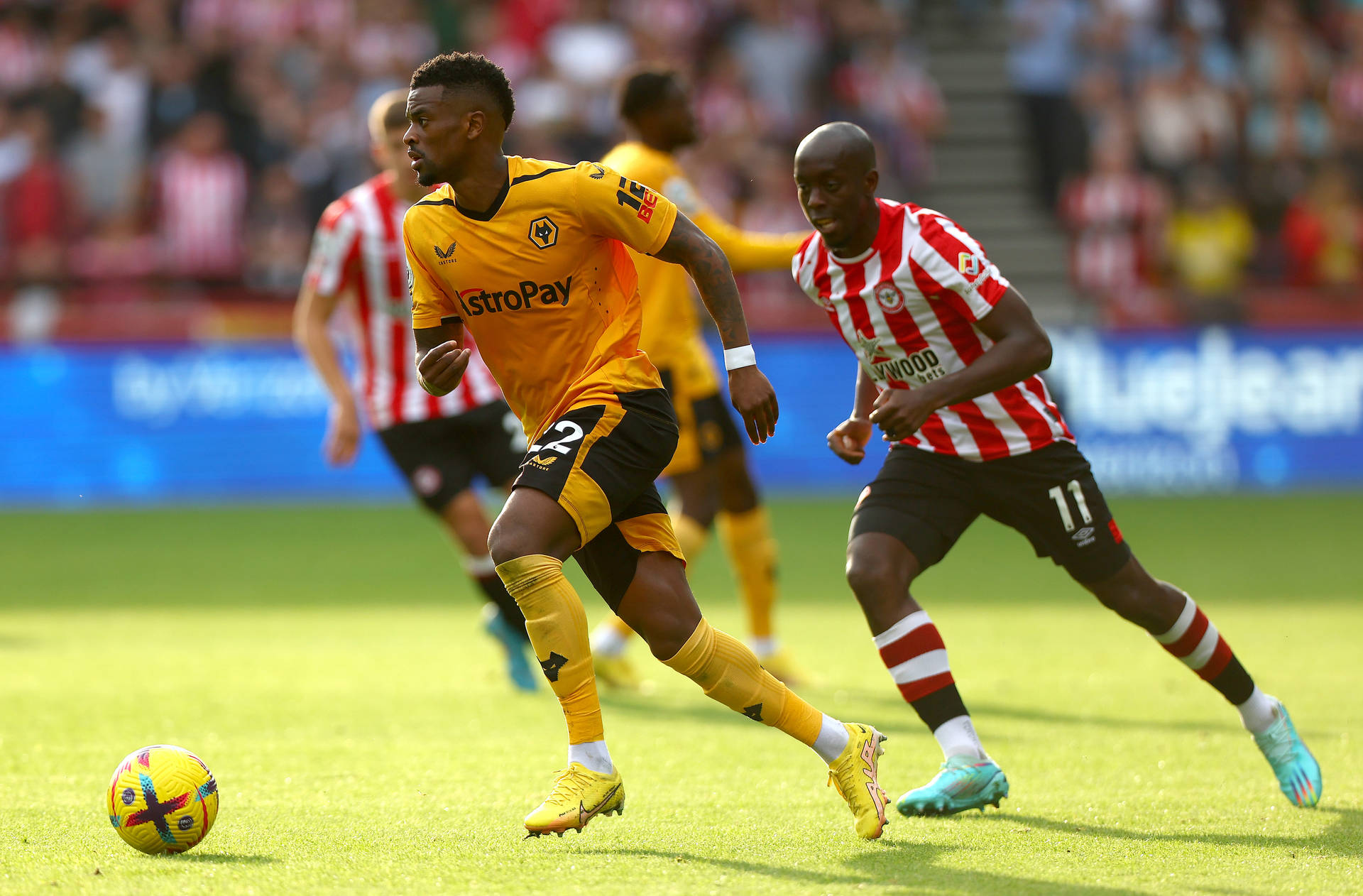 Nelson Semedo And His Opponent