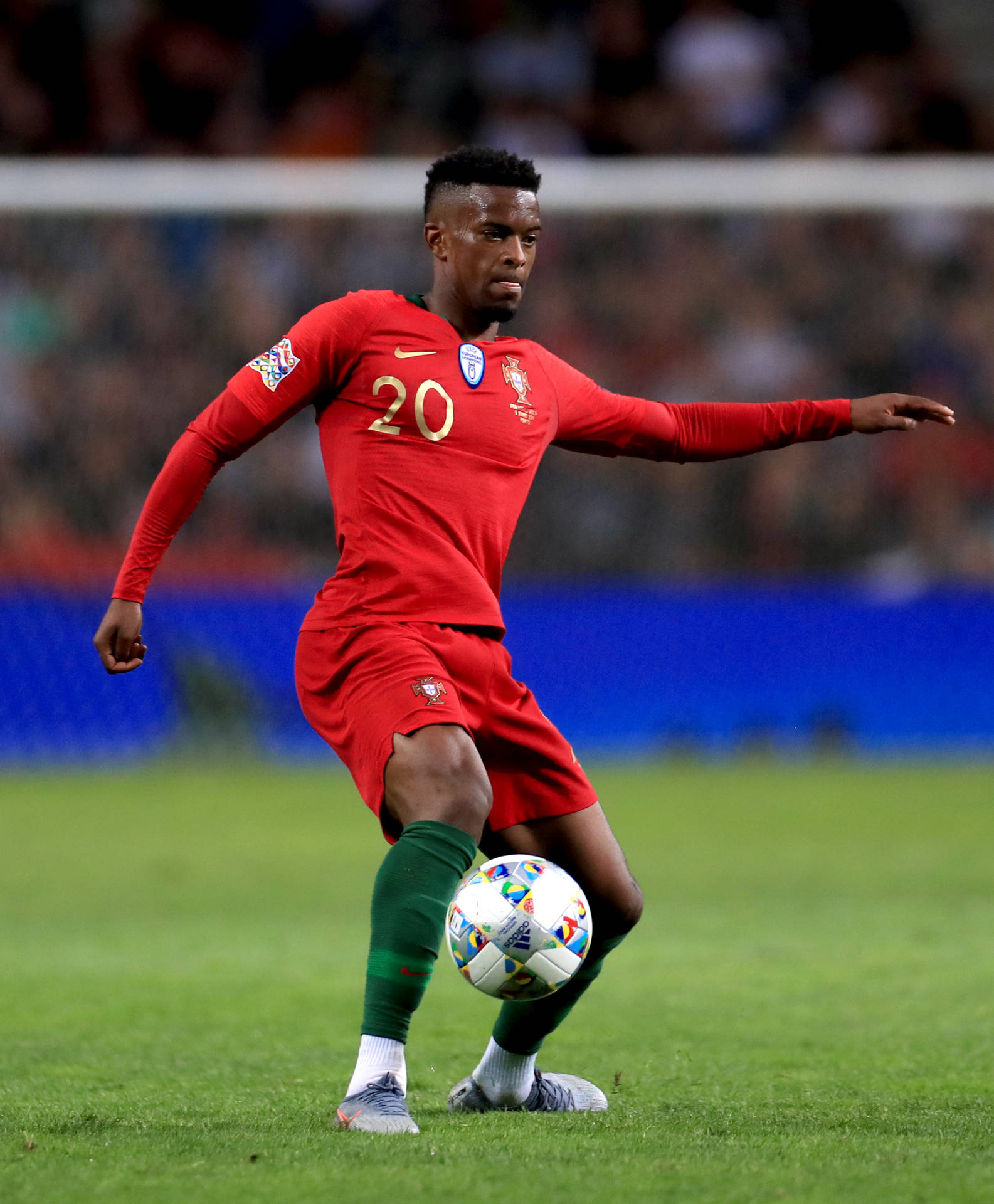 Nelson Semedo Flaunting Number 20 Football Jersey Background