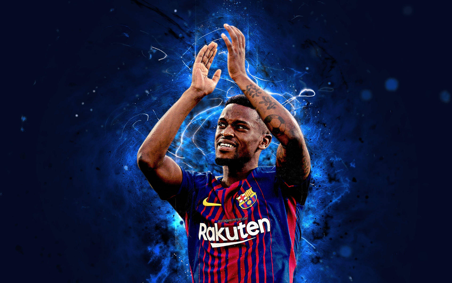 Nelson Semedo With Blue Aura