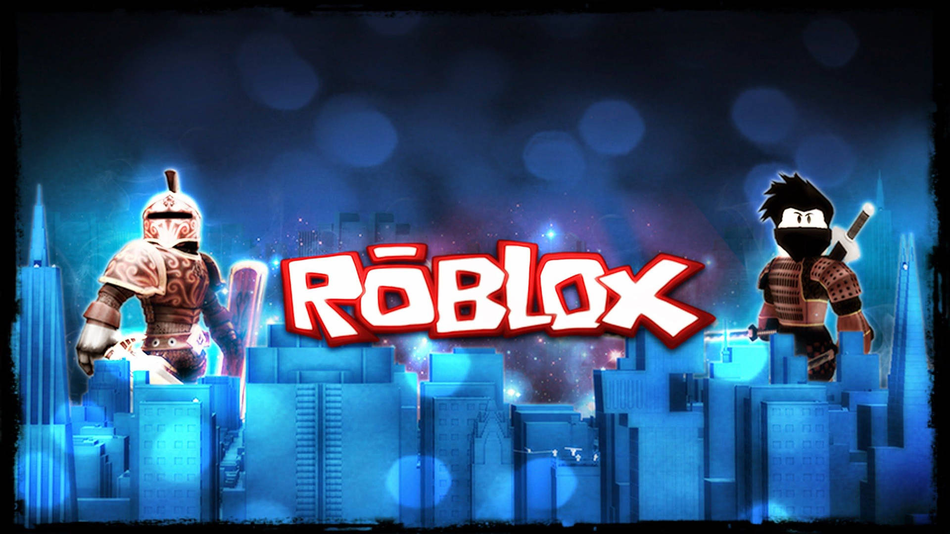 Neon Aesthetic Roblox Poster Background