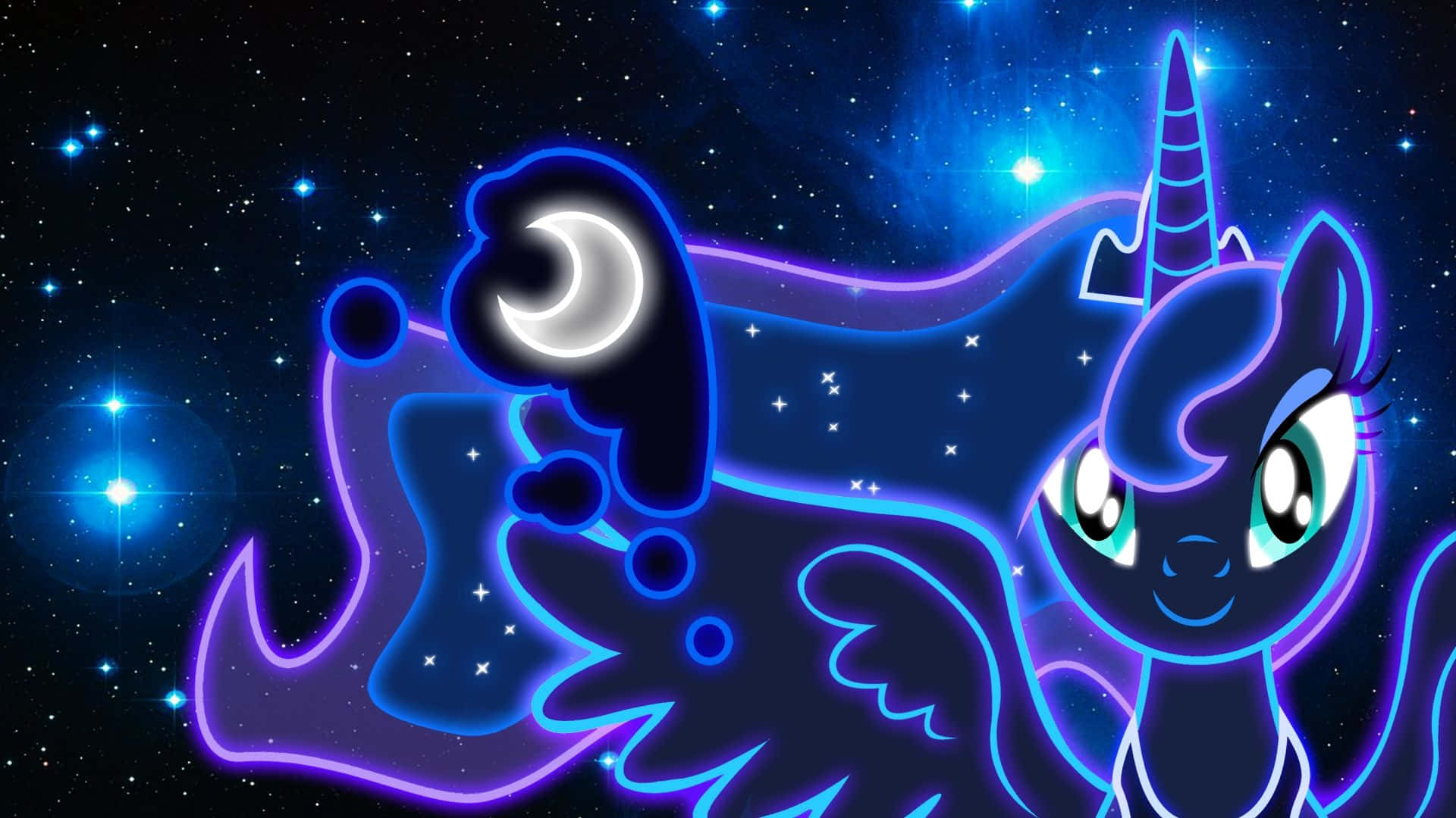 Neon Animal Twilight Sparkle Of My Little Pony Background