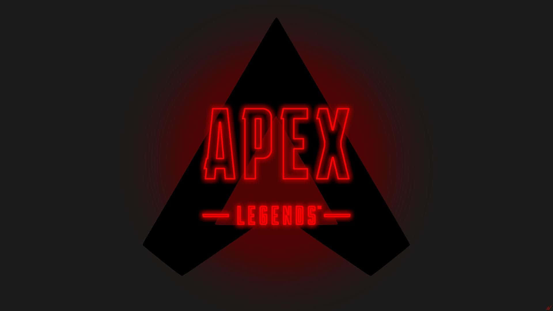 Neon Apex Legends Logo With Text