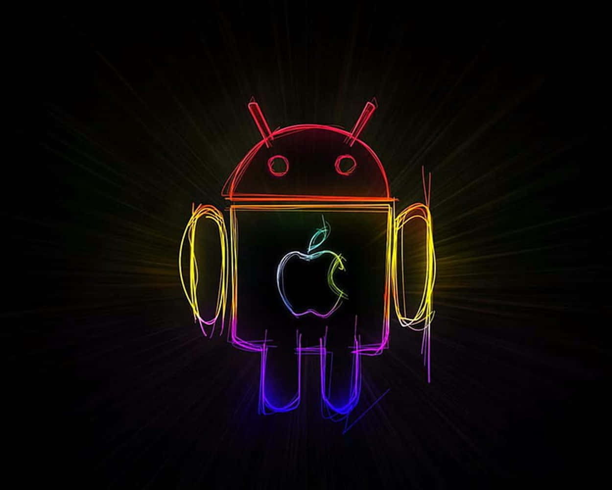 Neon Apple Android