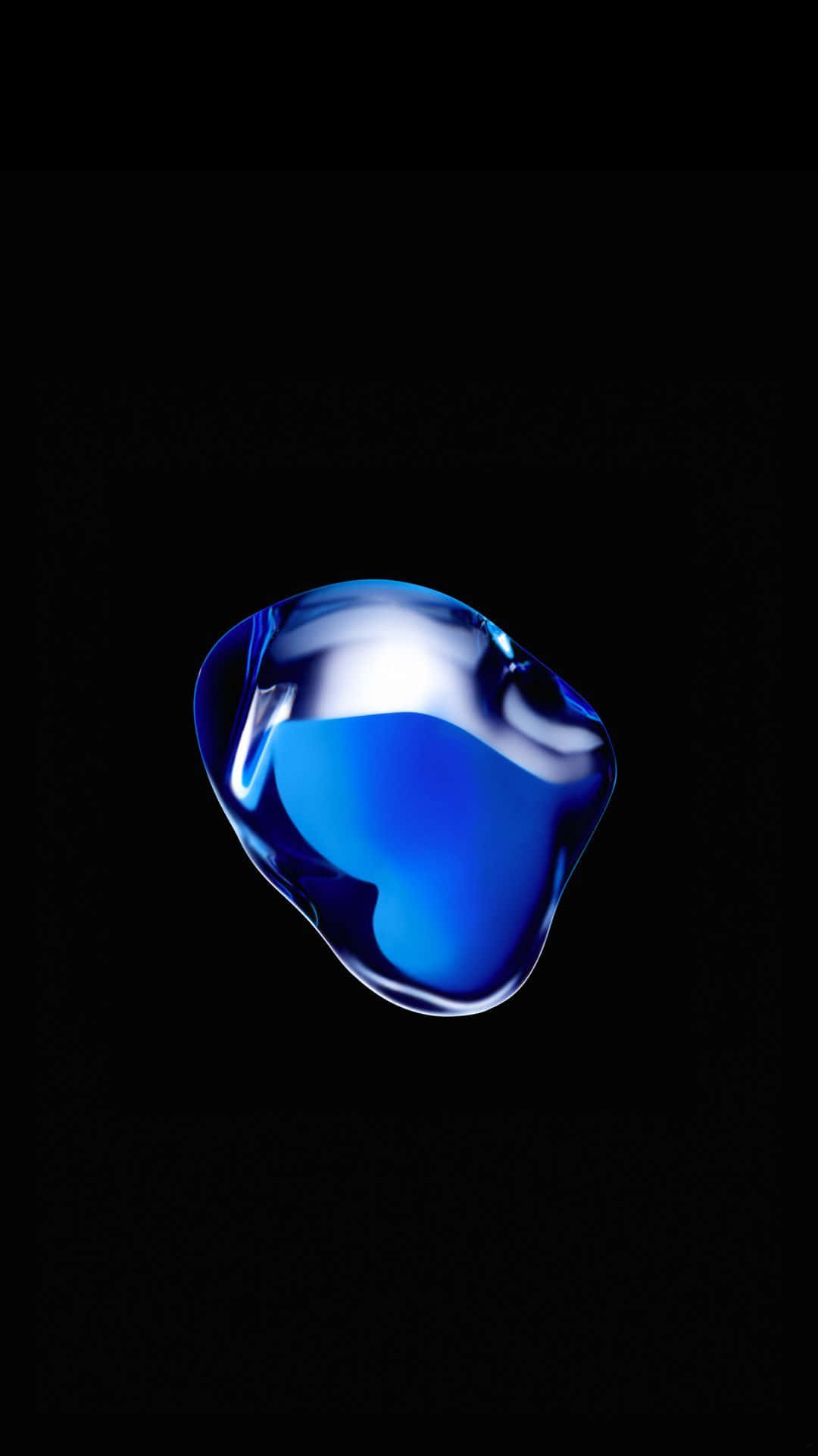 Neon Blue Gemstone Iphone 7 Plus Live Background
