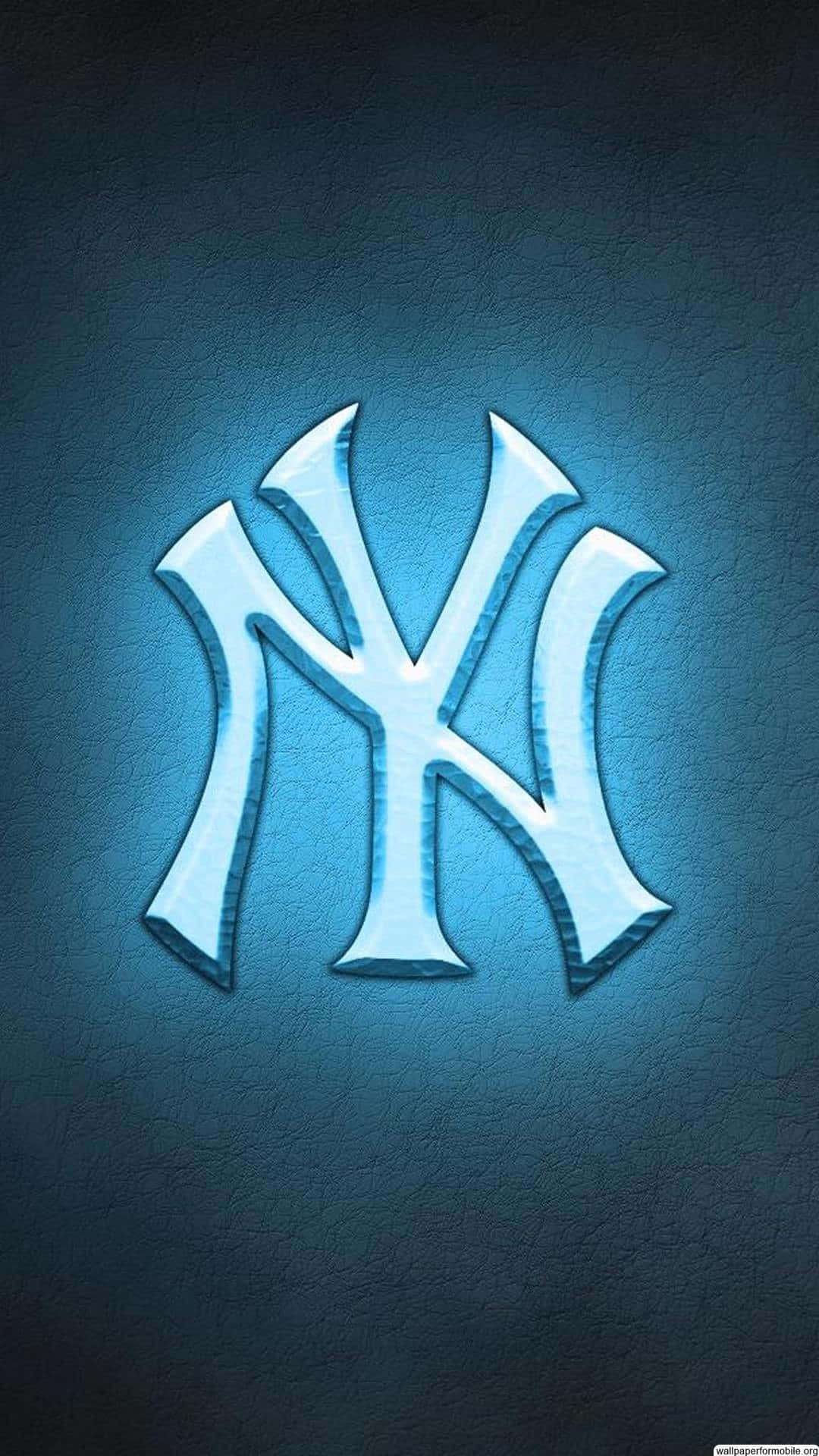 Neon Blue New York Yankees Iphone Background