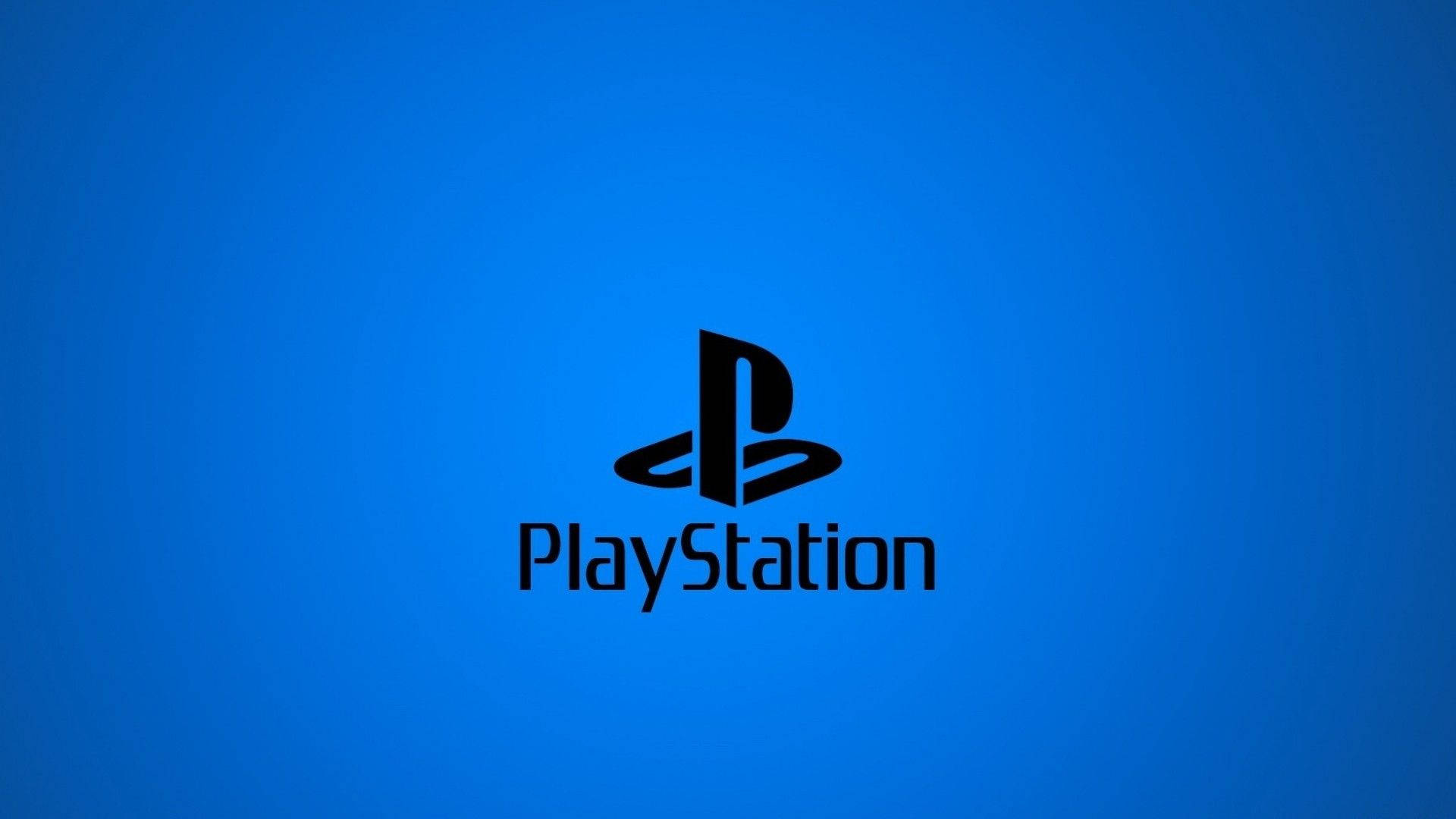 Neon Blue Ps4 Logo Background