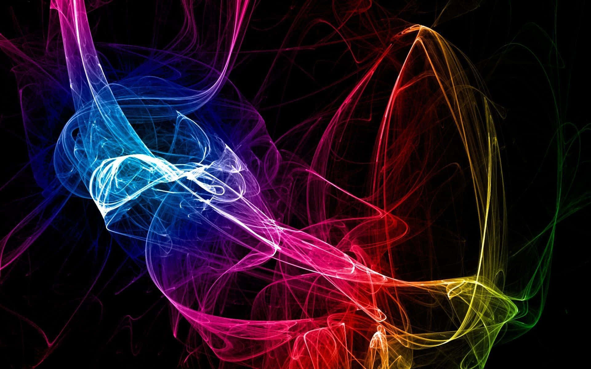 Neon Colors Light Background