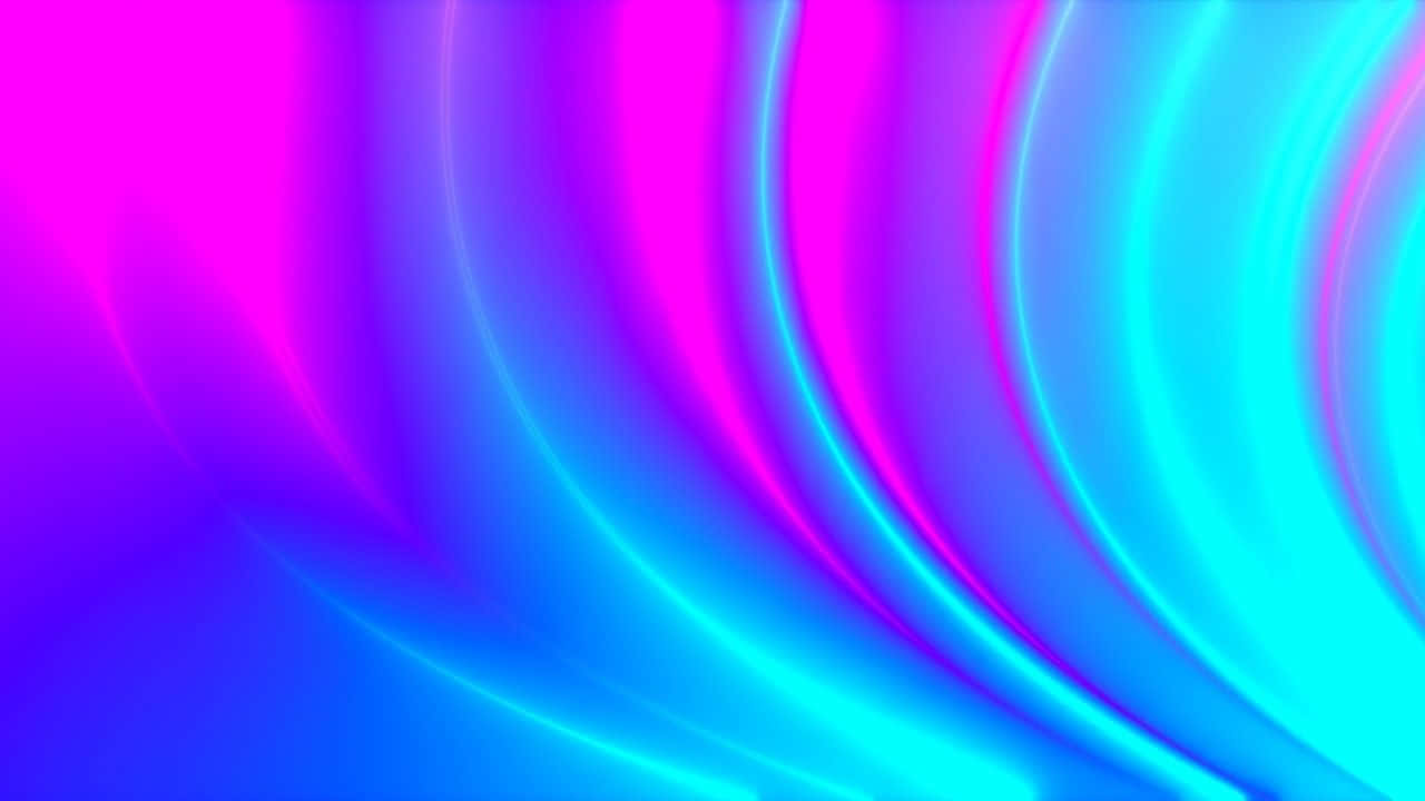 Neon Colors Magenta Cyan Background