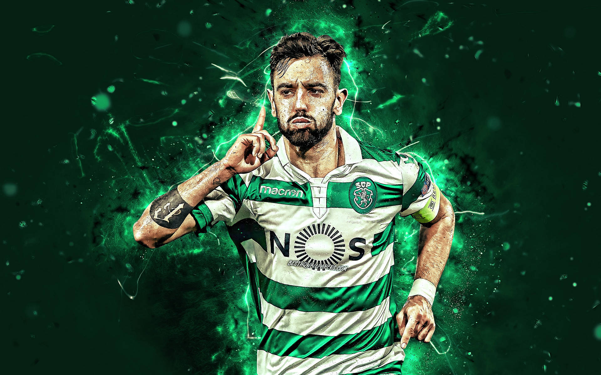 Neon Green Bruno Fernandes