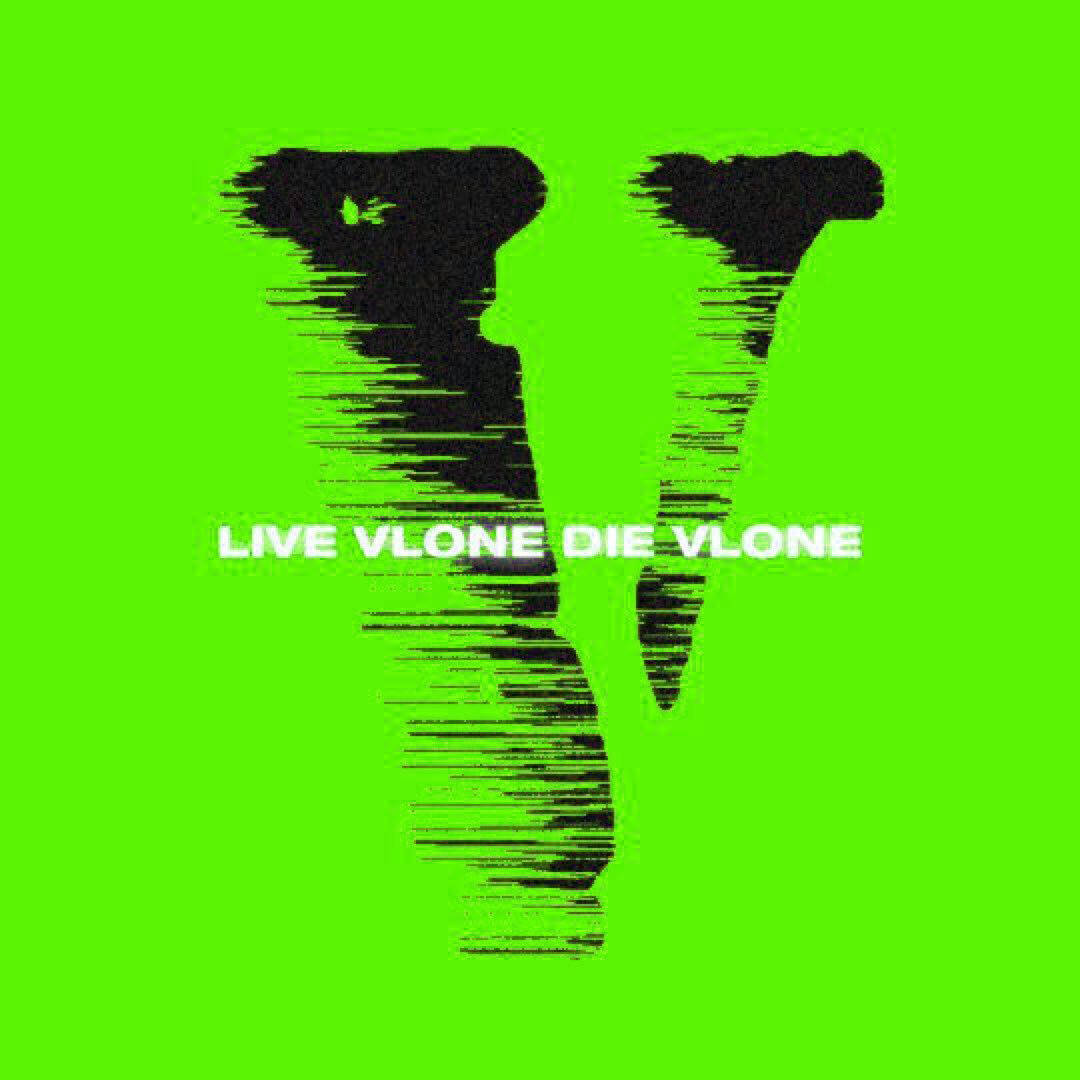 Neon Green Live Vlone Die Vlone Pfp Background