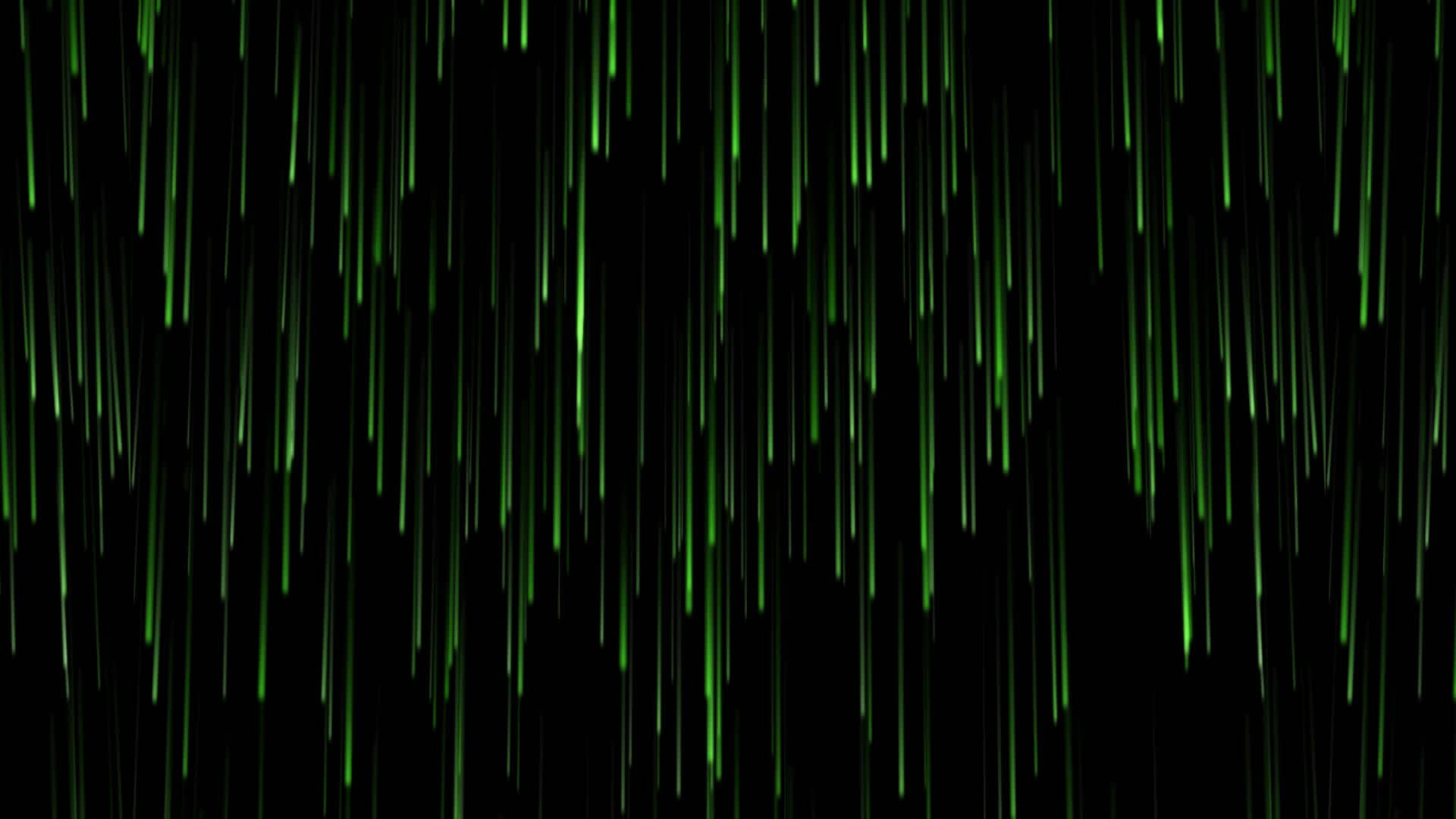 Neon Green Matrix Screen Saver Background