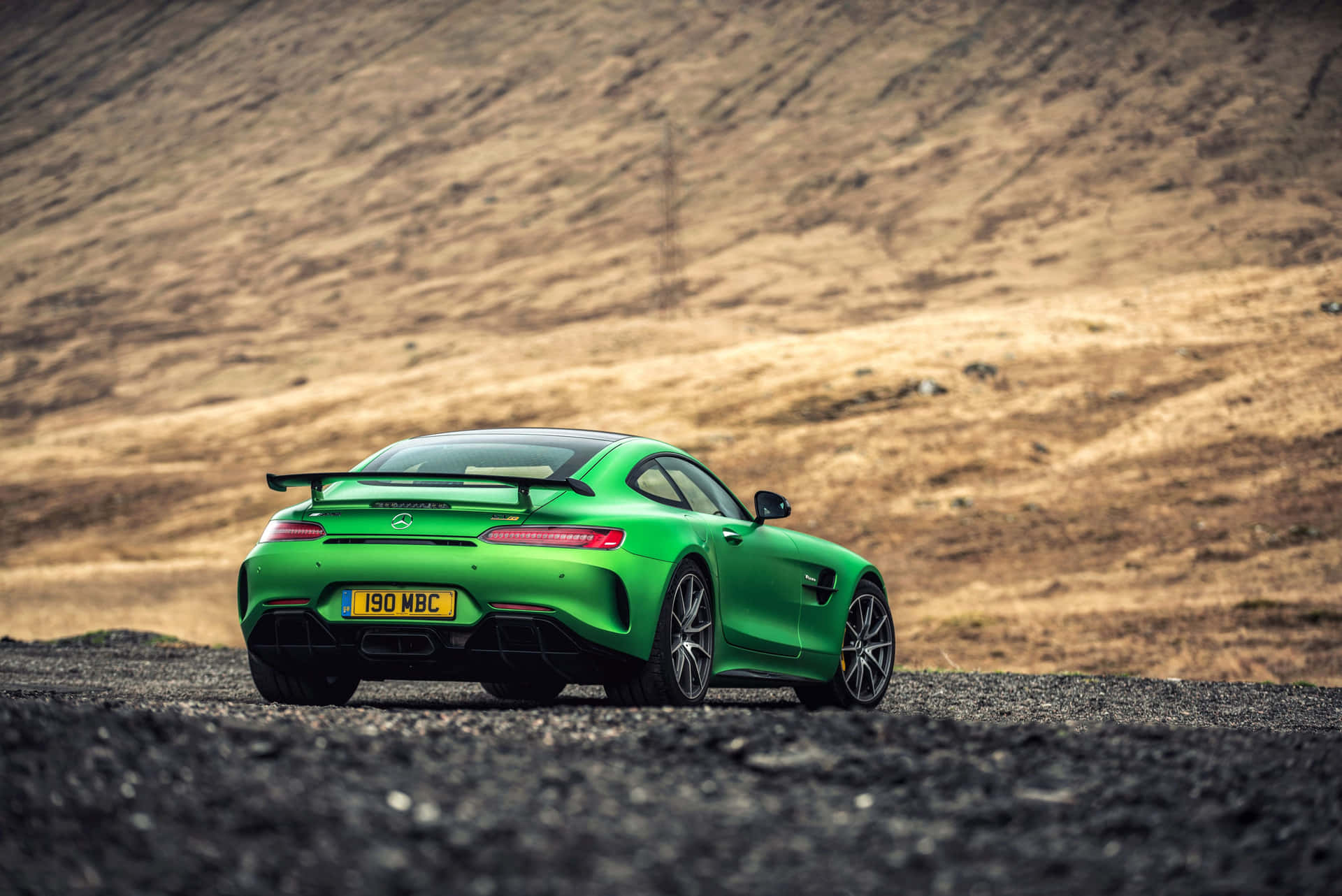 Neon Green Mercedes Amg Gt
