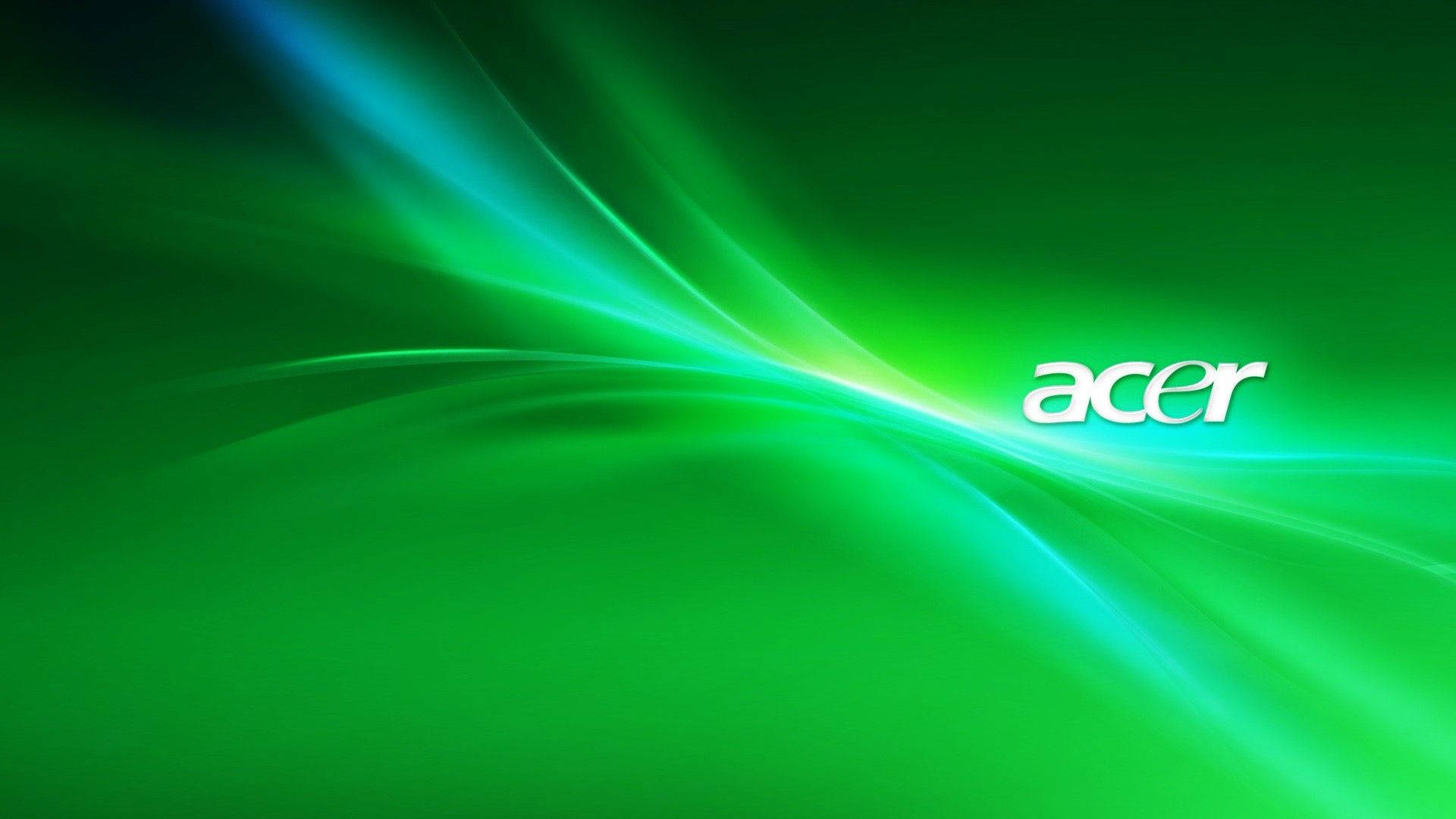 Neon Green Official Acer Logo Background