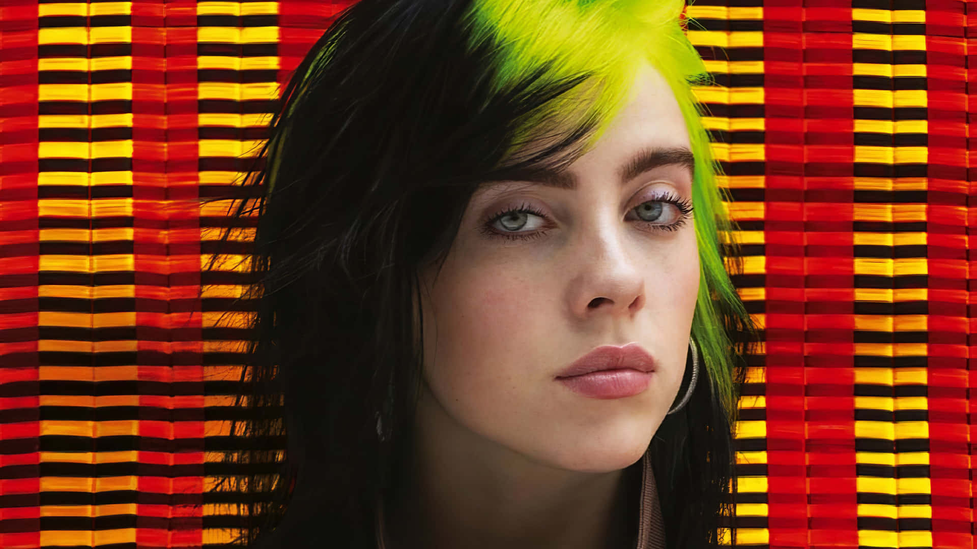 Neon Highlights Billie Eilish 2021 Background