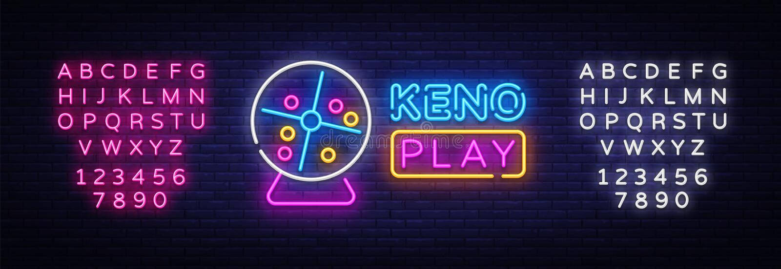 Neon Keno Aesthetic