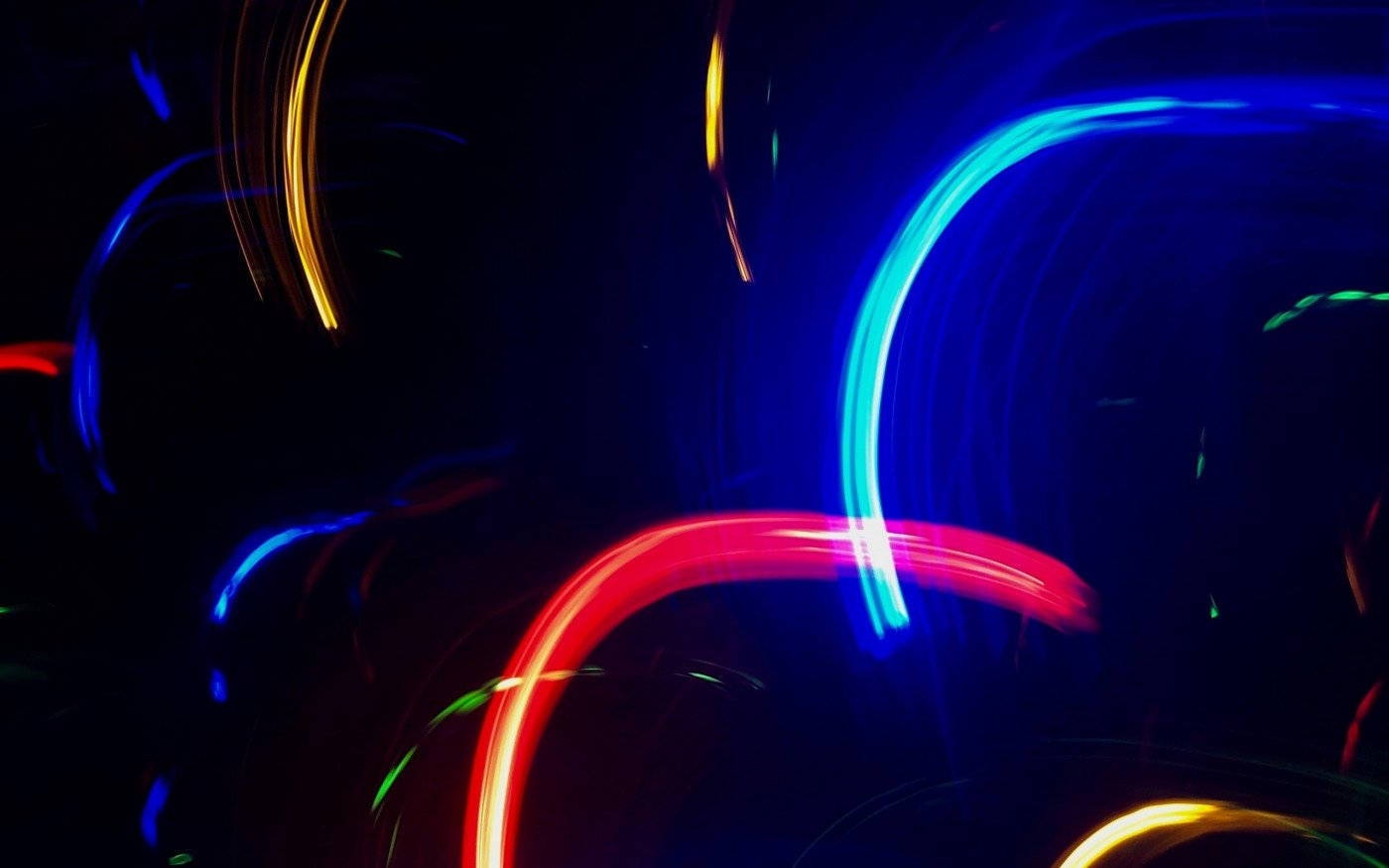 Neon Light Lines Background