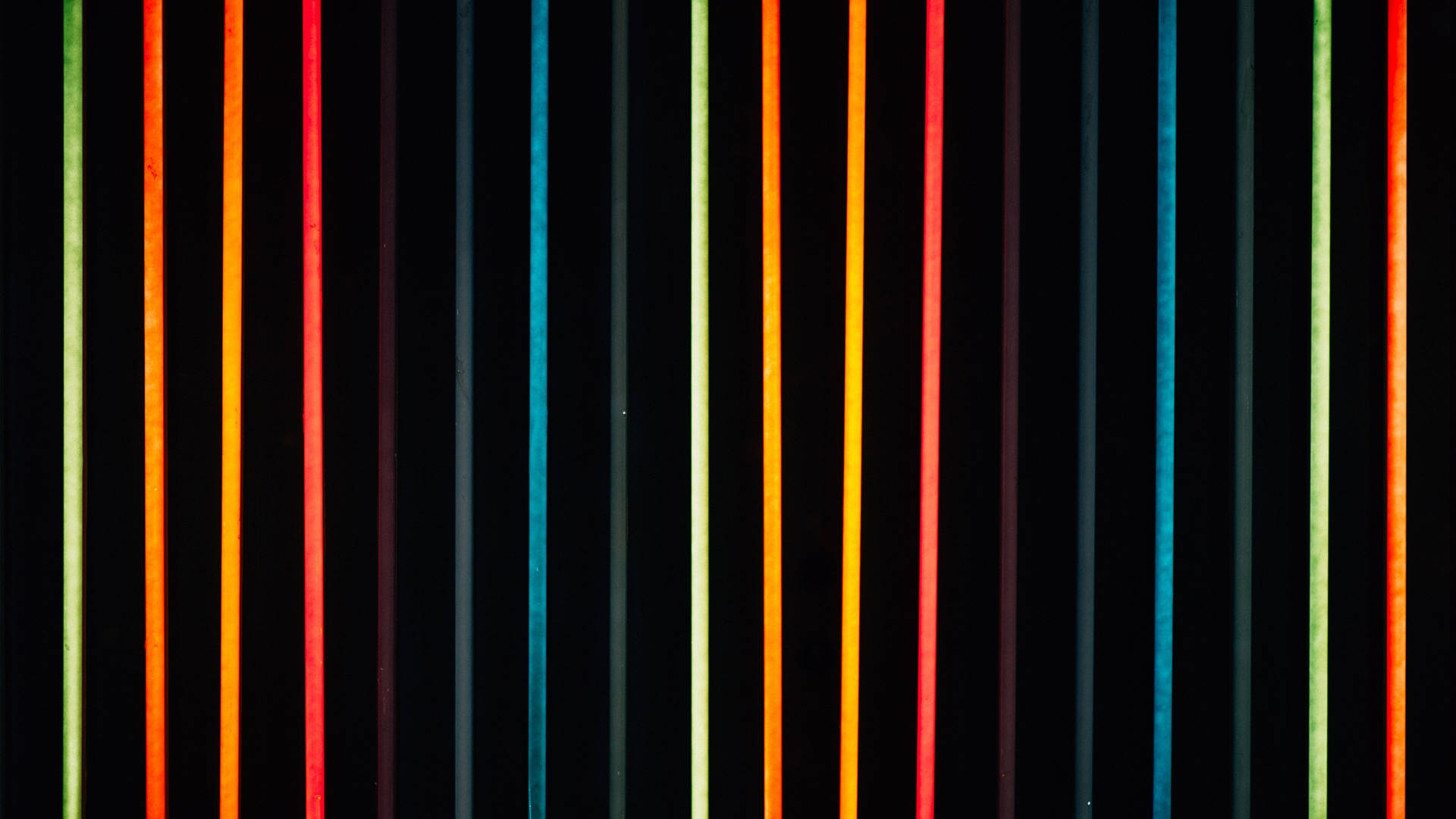 Neon Light Stripes Background