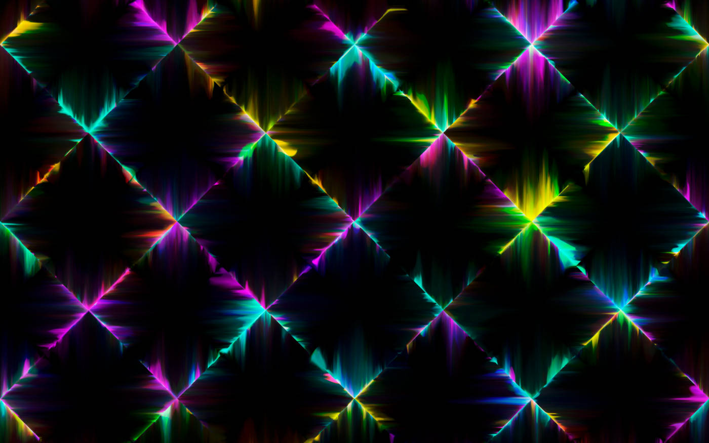 Neon Light Tiles Background