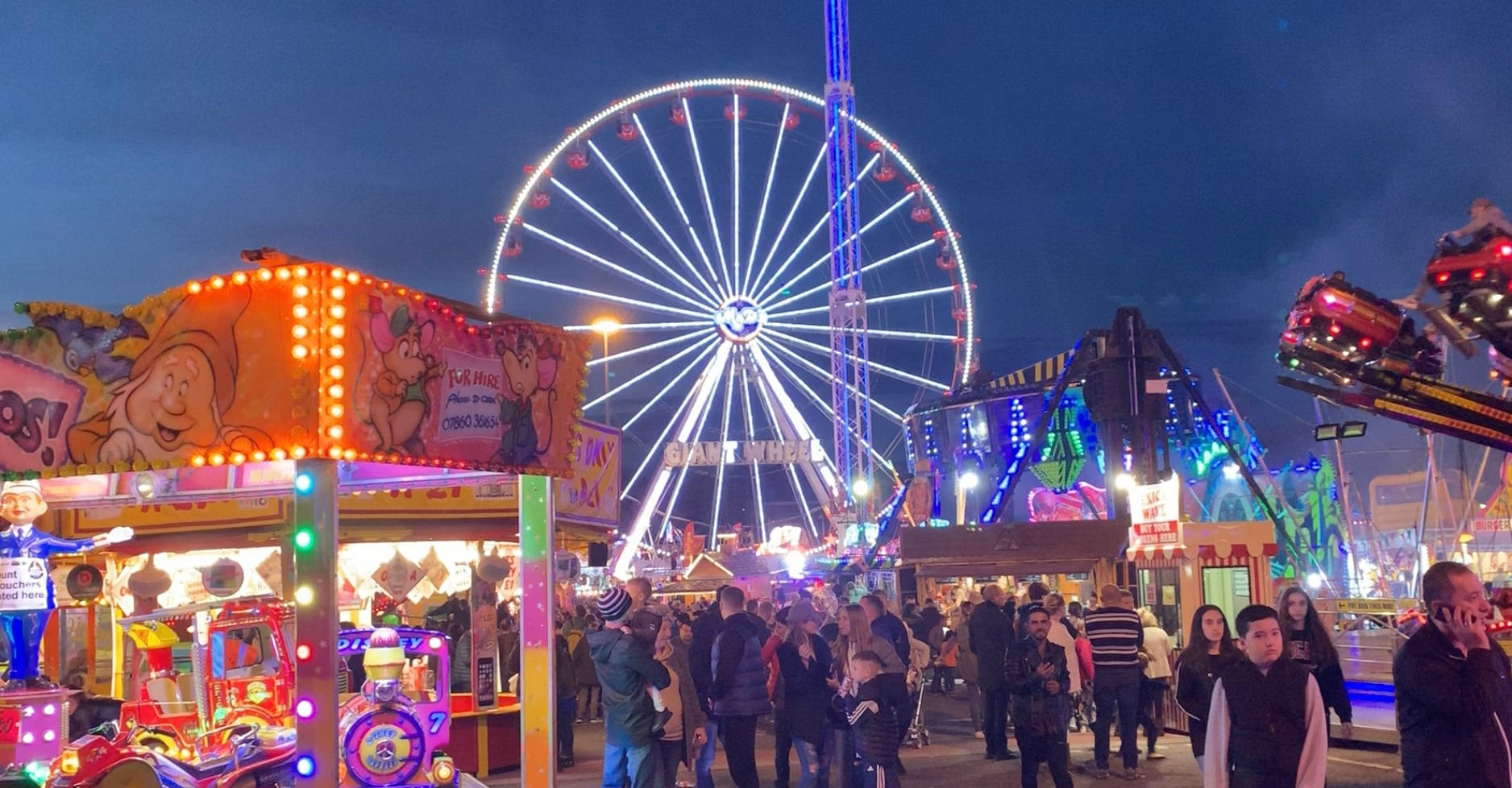 Neon Lights At The Fair