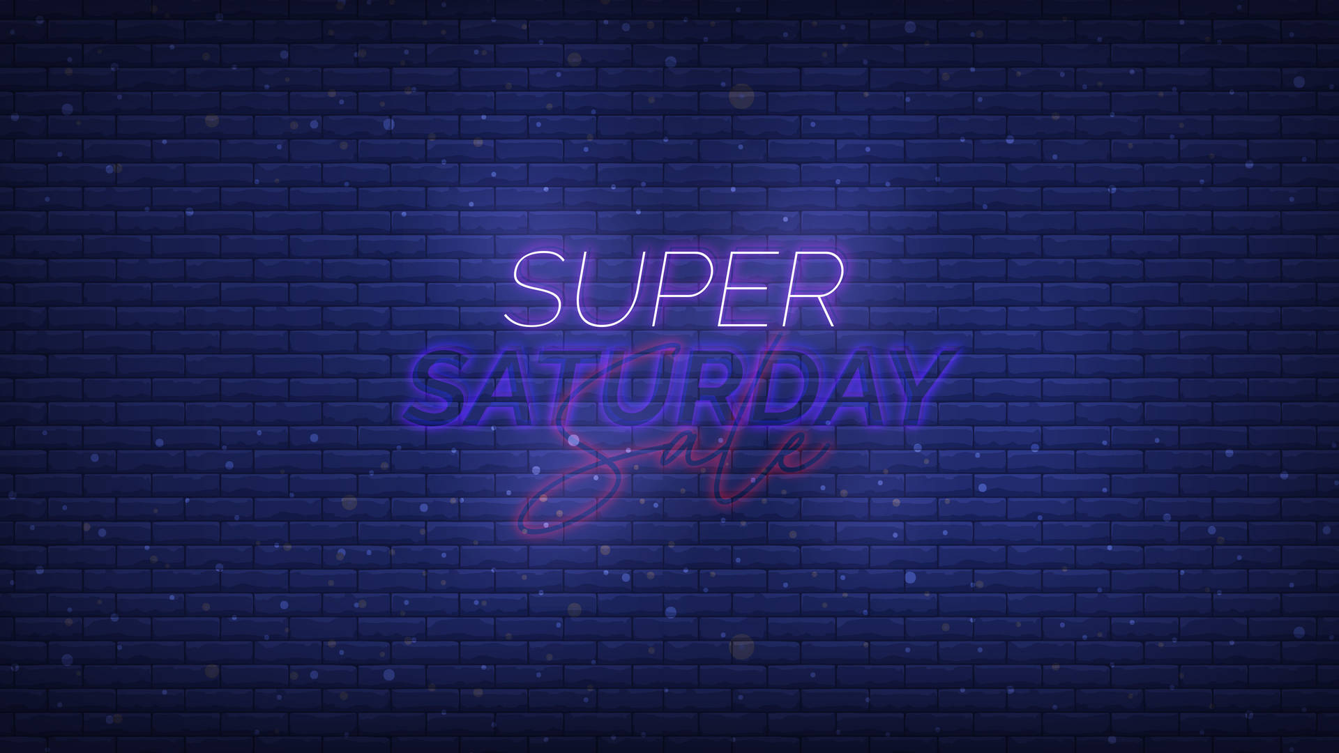 Neon Lit Super Saturday Sale