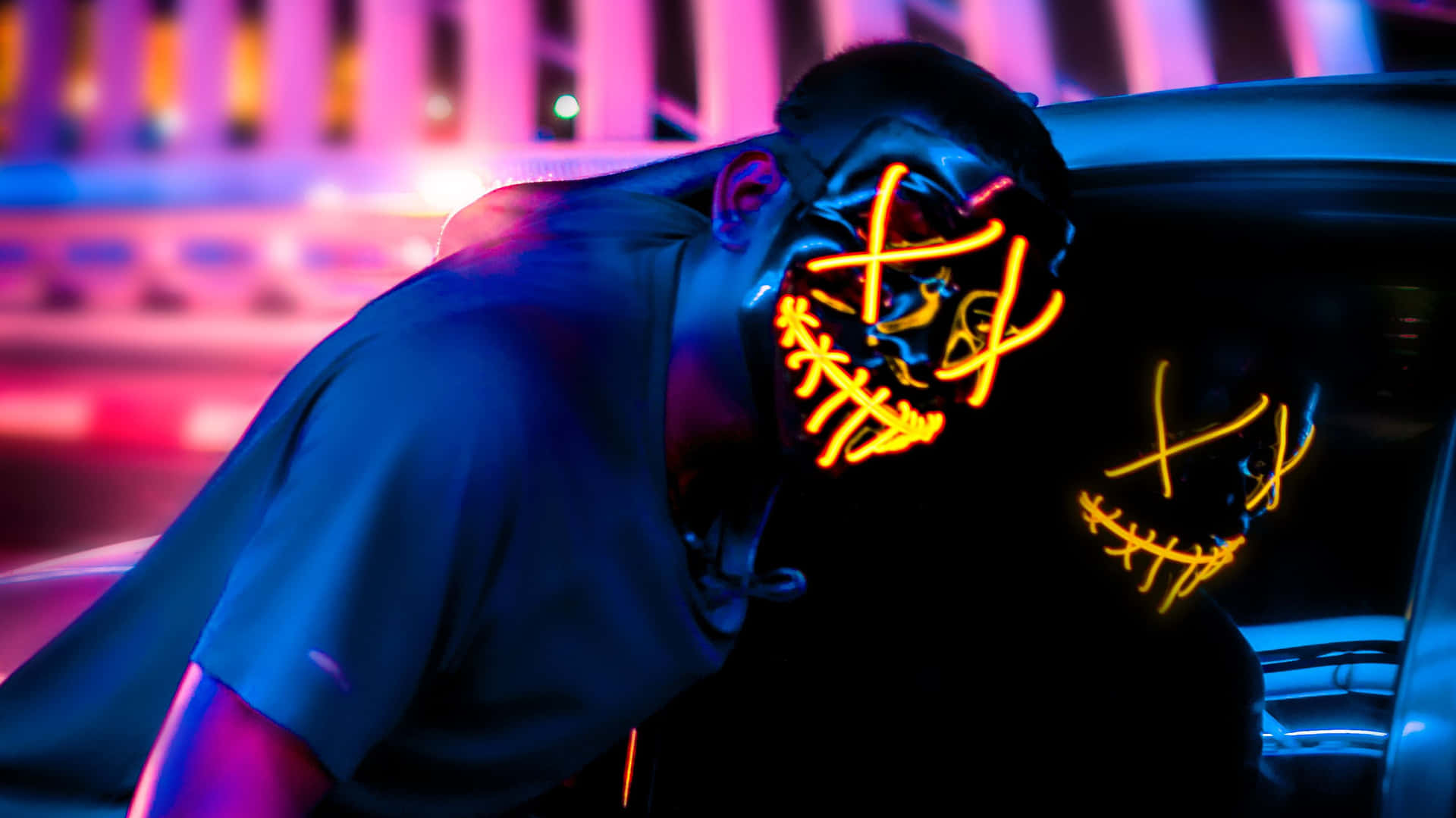 Neon Mask 3262 X 1834