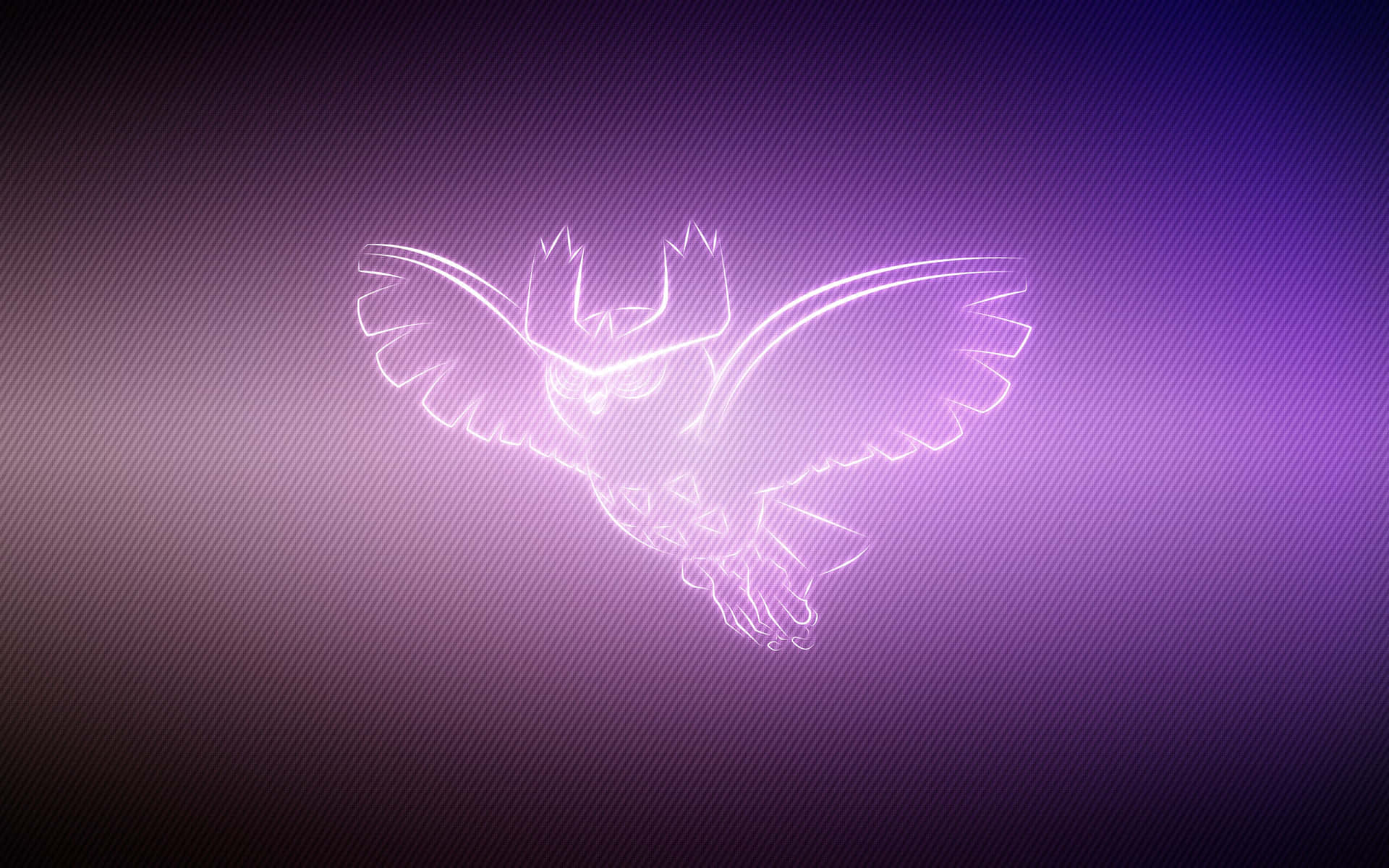 Neon Noctowl Artwork Background