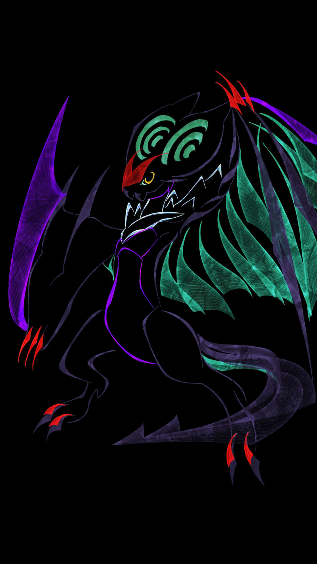 Neon Noivern Artwork