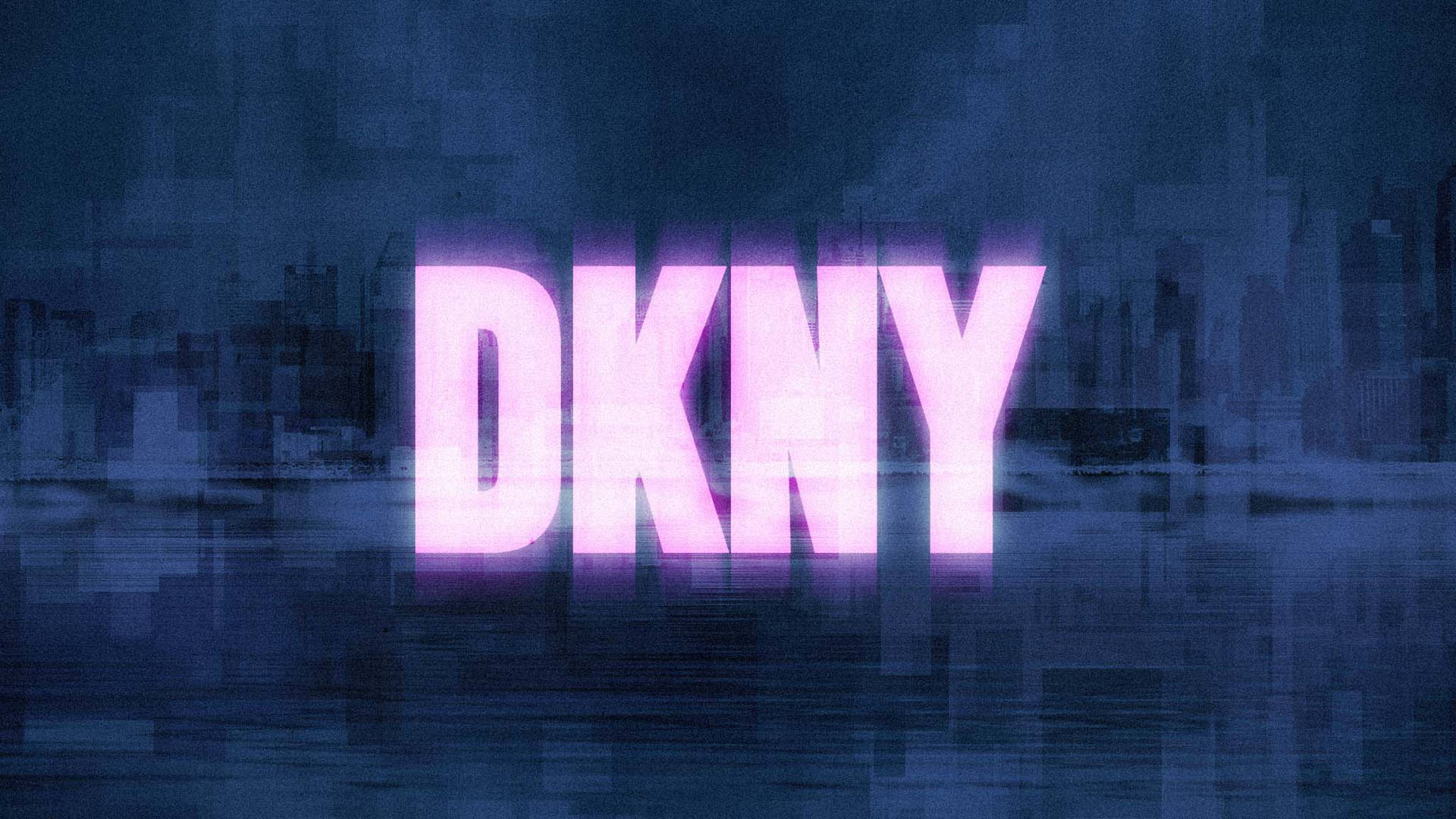 Neon Pink Dkny Logo