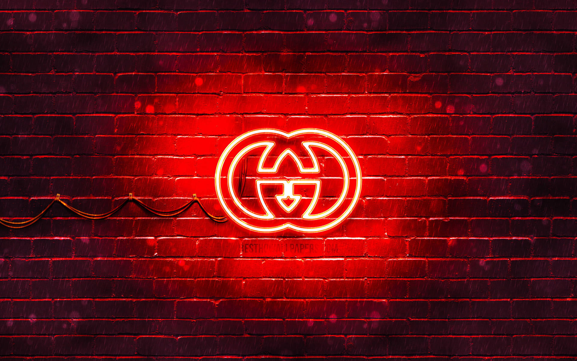 Neon Red Gucci Iphone Background Background