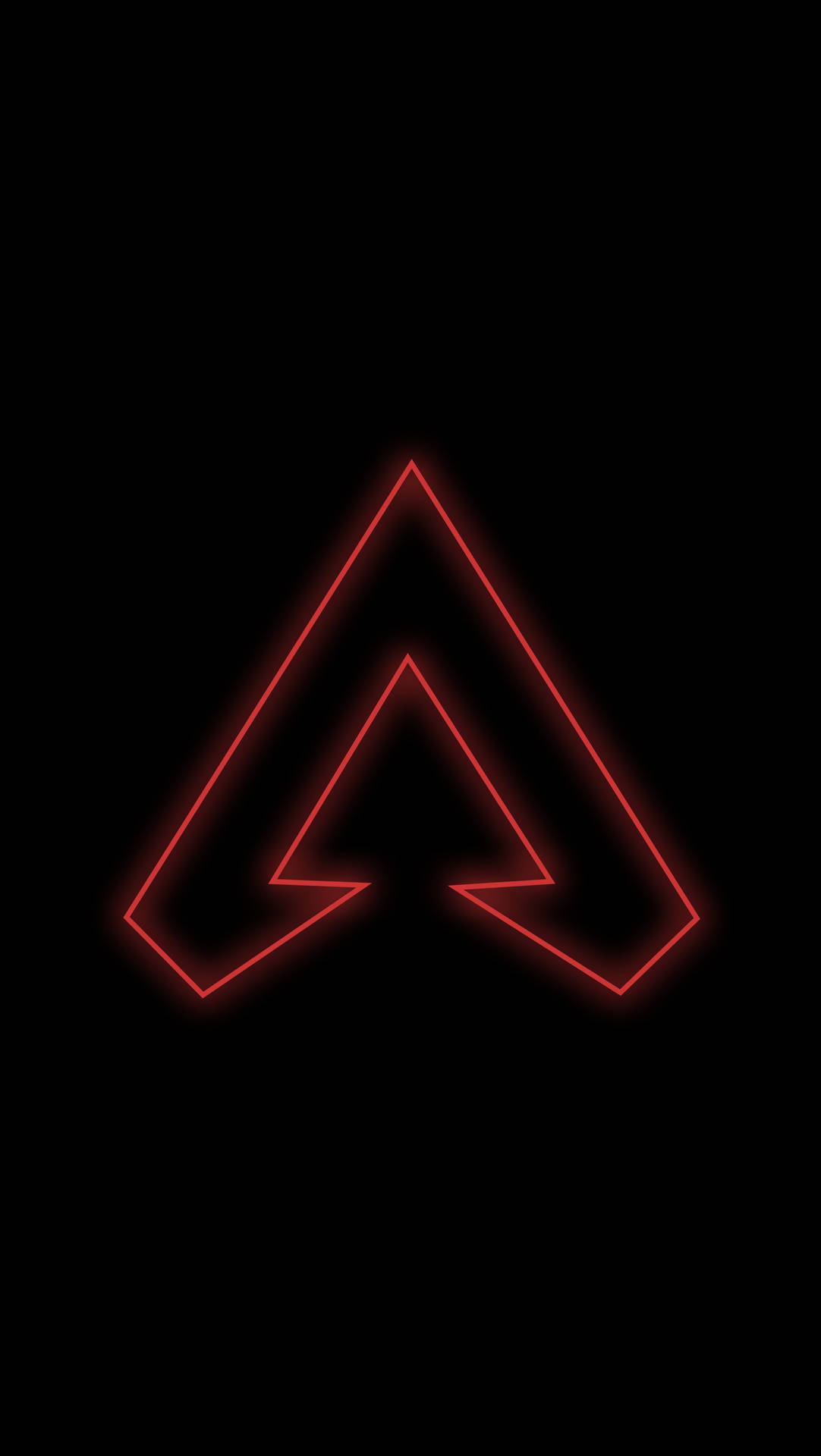 Neon Red Logo Apex Legends Phone
