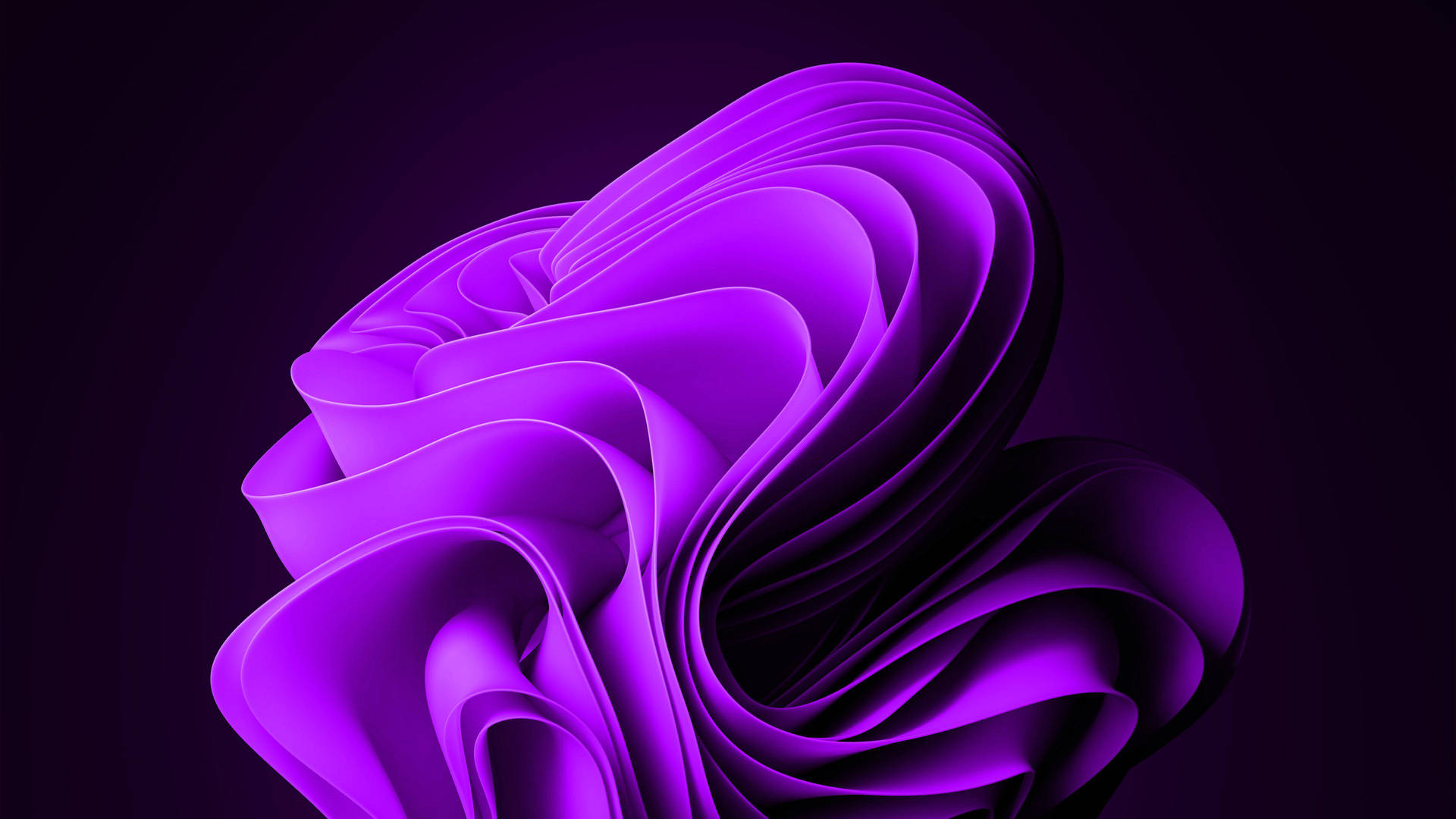 Neon Violet Flower Background