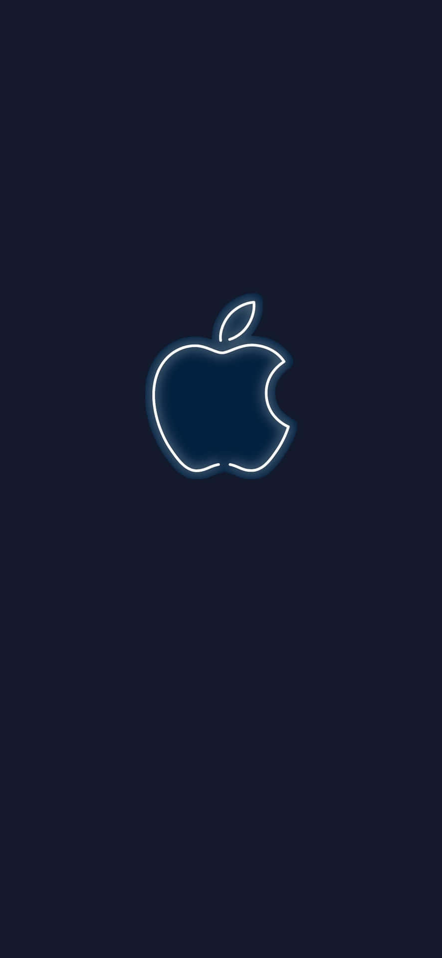 Neon White Logo Amazing Apple Hd Iphone