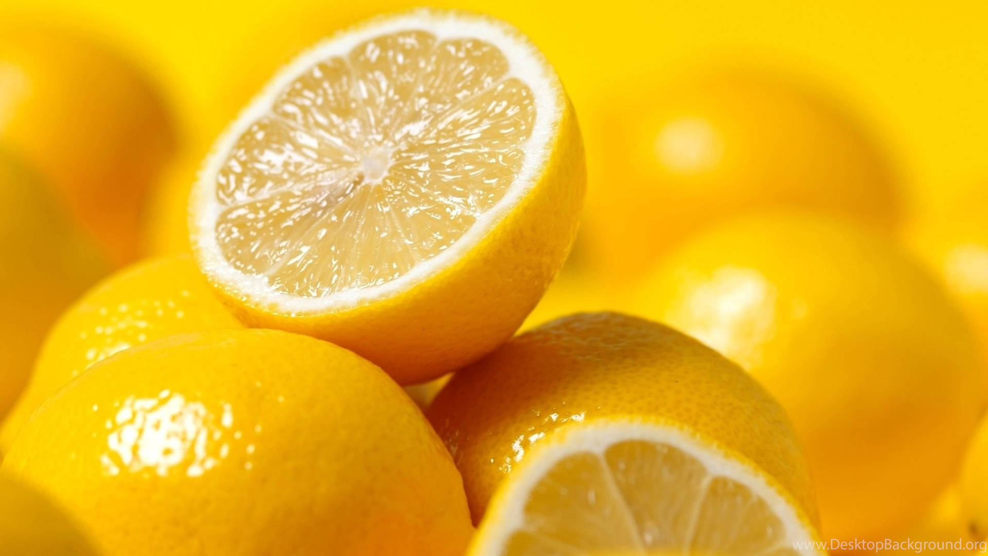 Neon Yellow Mouth-watering Lemon