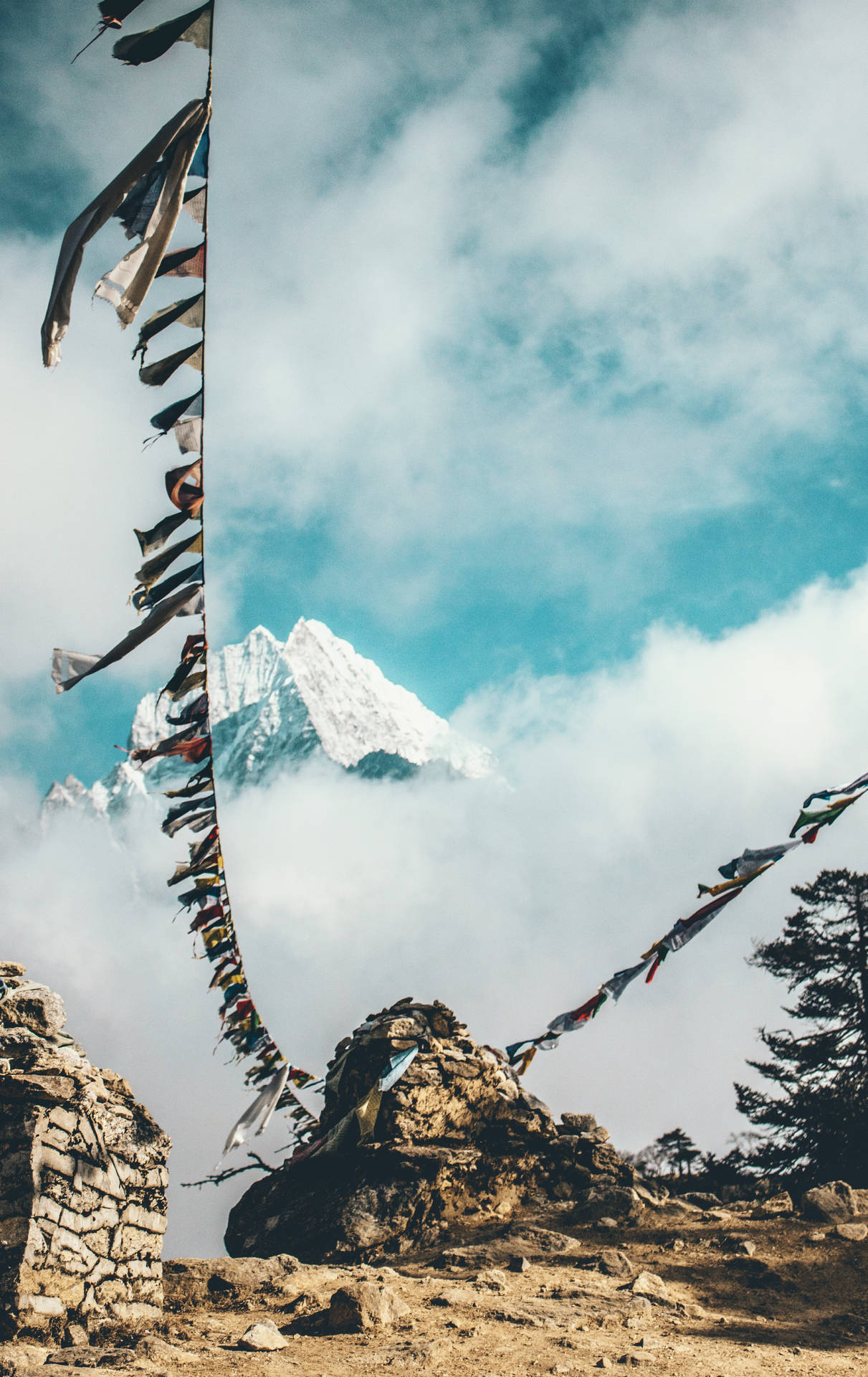 Nepal Cloth Flags