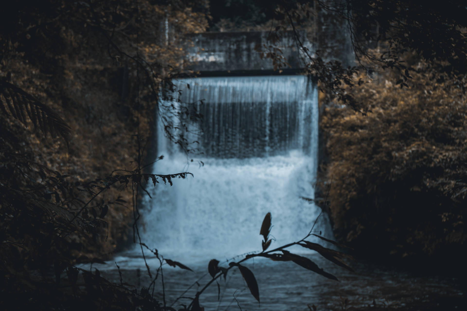 Nepal Sundarijal Dam Background