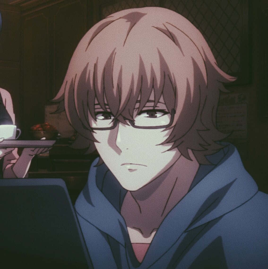 Nerdy Nishio Nishiki Tokyo Ghoul Pfp Background
