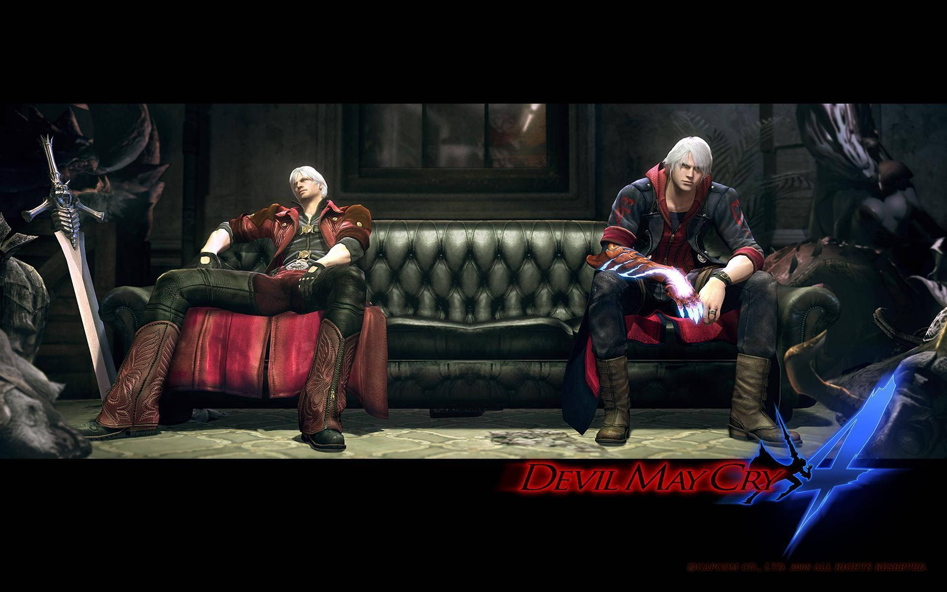 Nero And Dante Of Devil May Cry Background