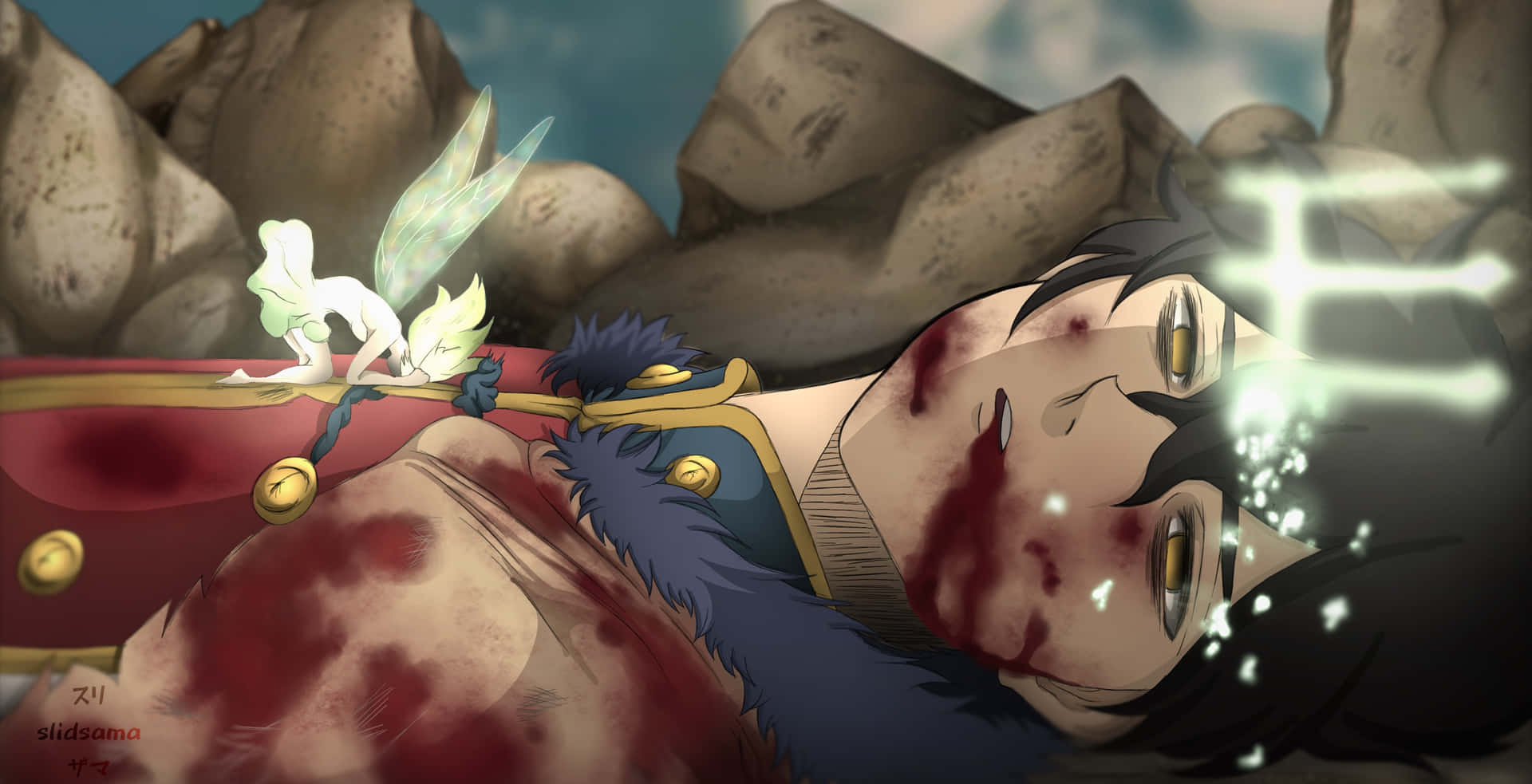 Nero, The Daring And Powerful Wizard From The Popular Anime Black Clover Background