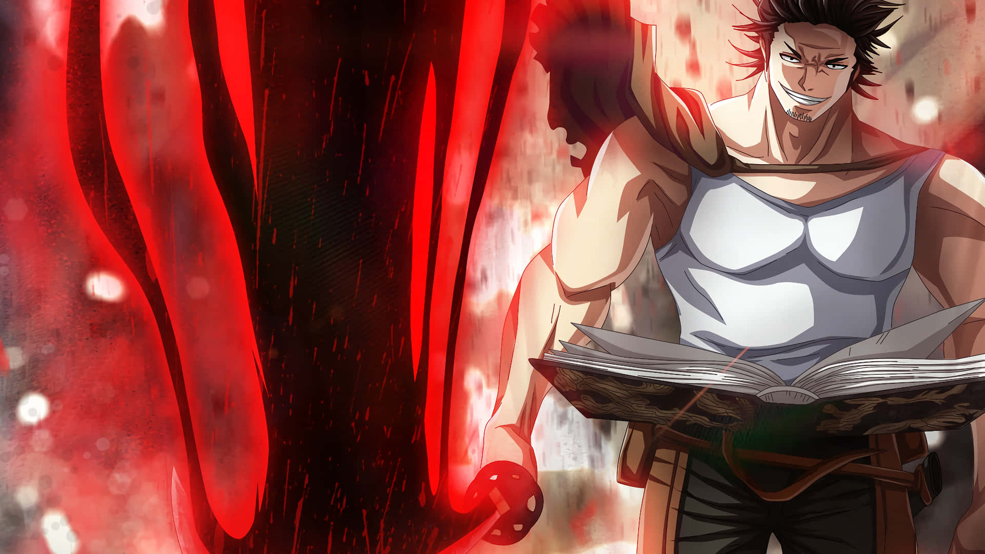 Nero, The Radiant Magic Knight And One Of The Most Beloved Characters From The Anime Black Clover Background