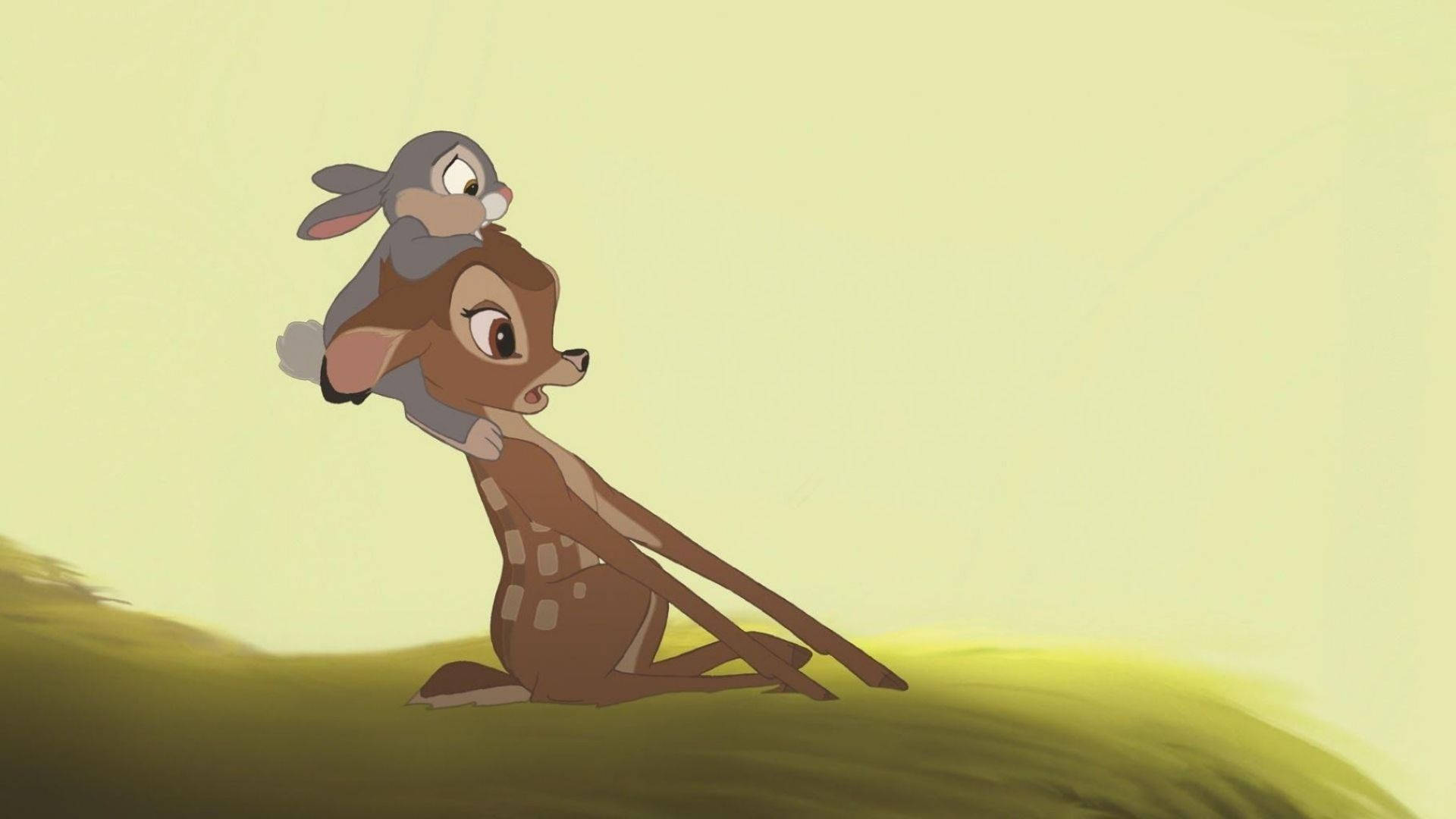 Nervous Thumper And Bambi
