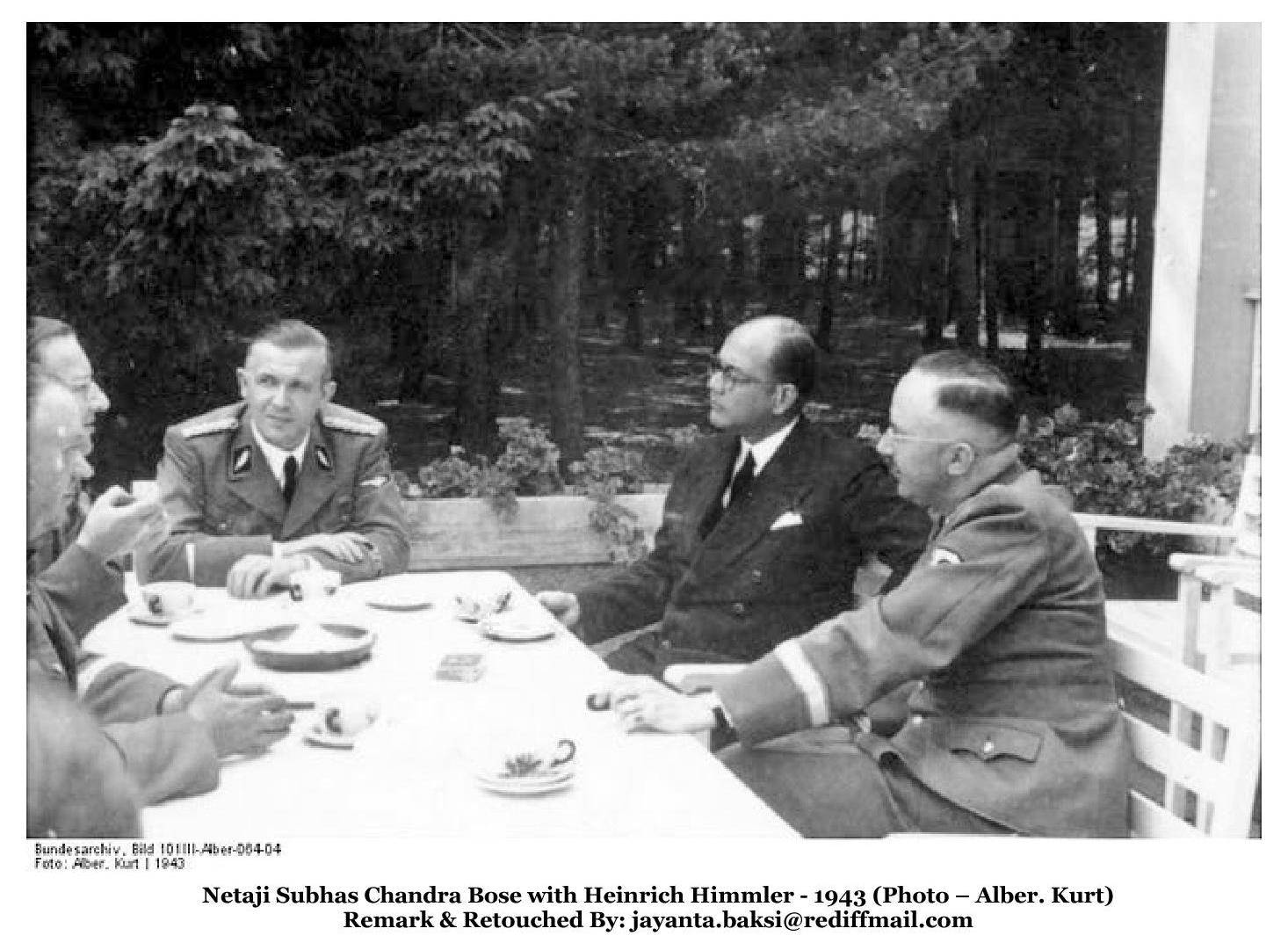 Netaji Subhas Chandra Bose In Germany, 1943 Background