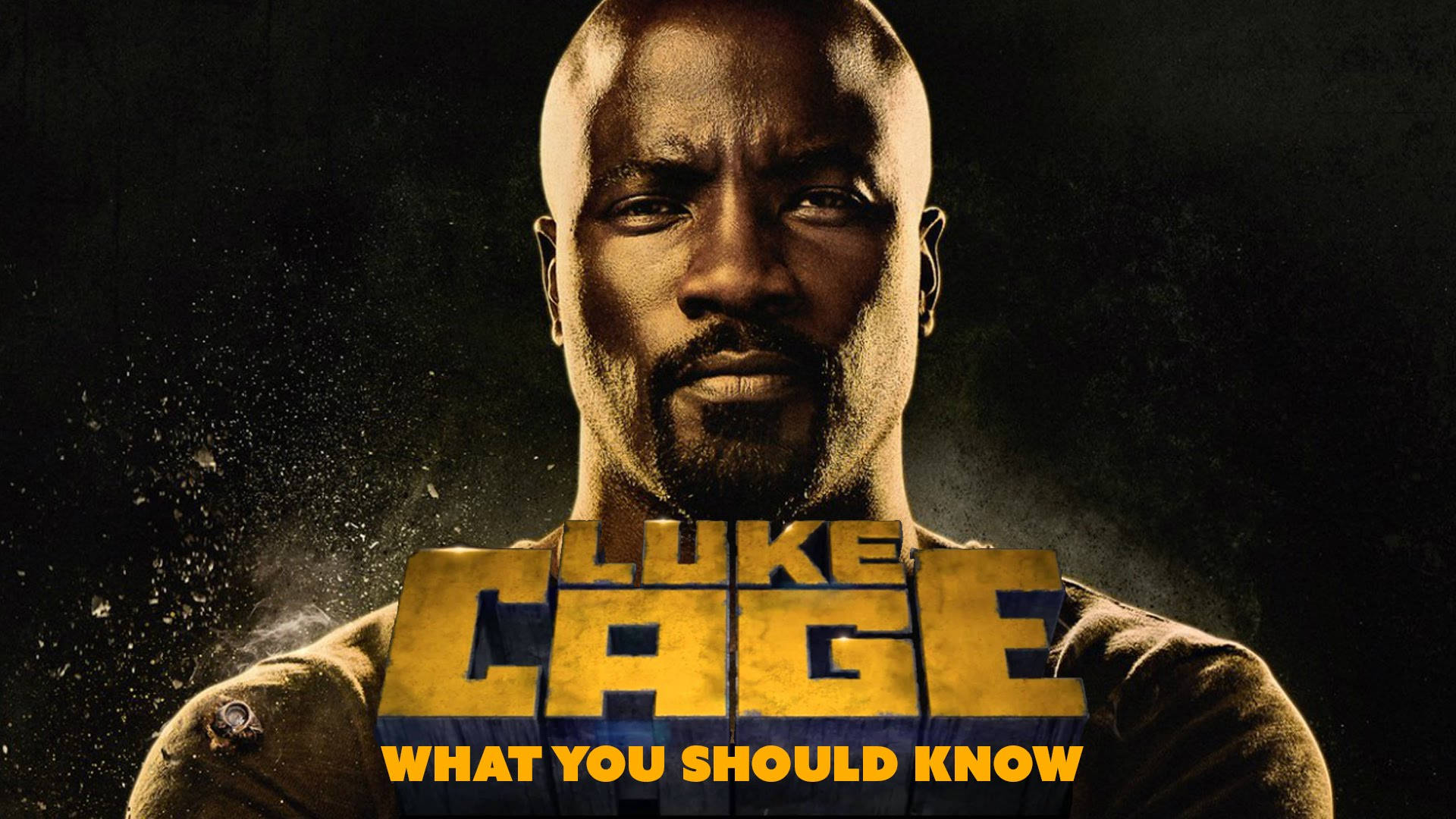 Netflix Marvel Luke Cage Slogan Background