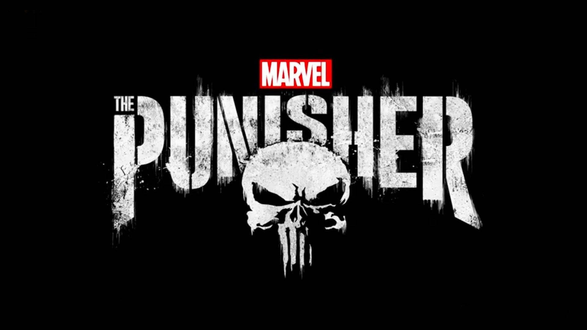 Netflix Marvel The Punisher Title Logo Background
