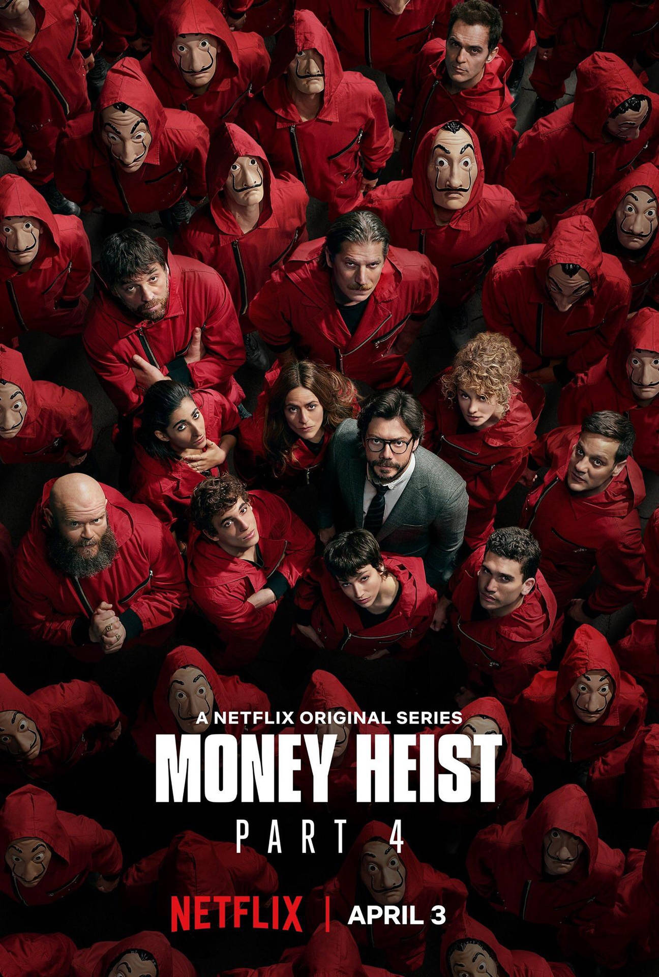 Netflix Money Heist Part Four Background