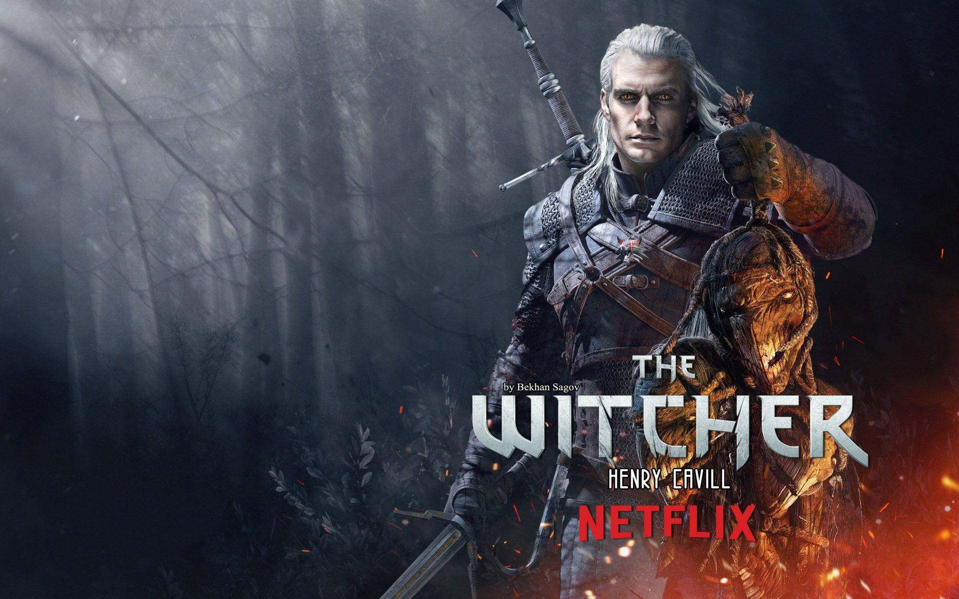 Netflix The Witcher Henry Cavill Background