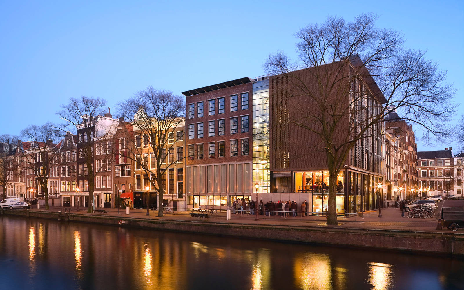 Netherlands Anne Franks House Background